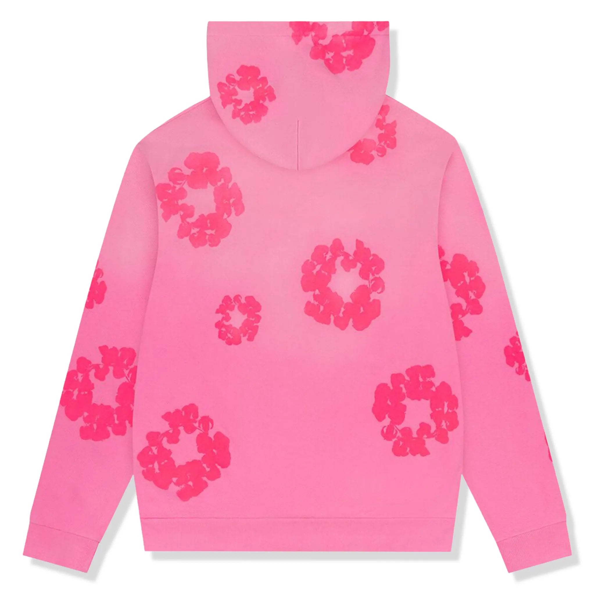 Denim Tears Cotton Wreath Pink Monochrome Hoodie - view 2
