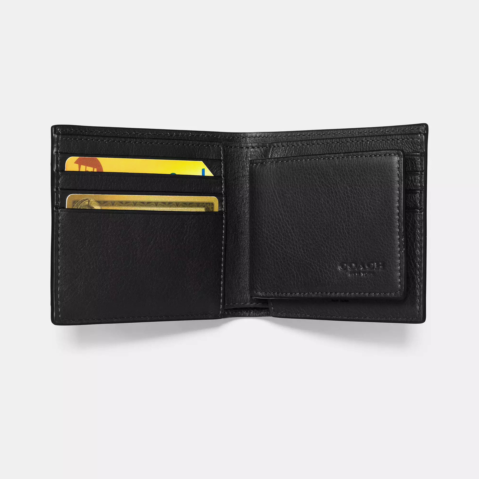 Coach 3 In 1 Wallet smooth leather/Black - view 2