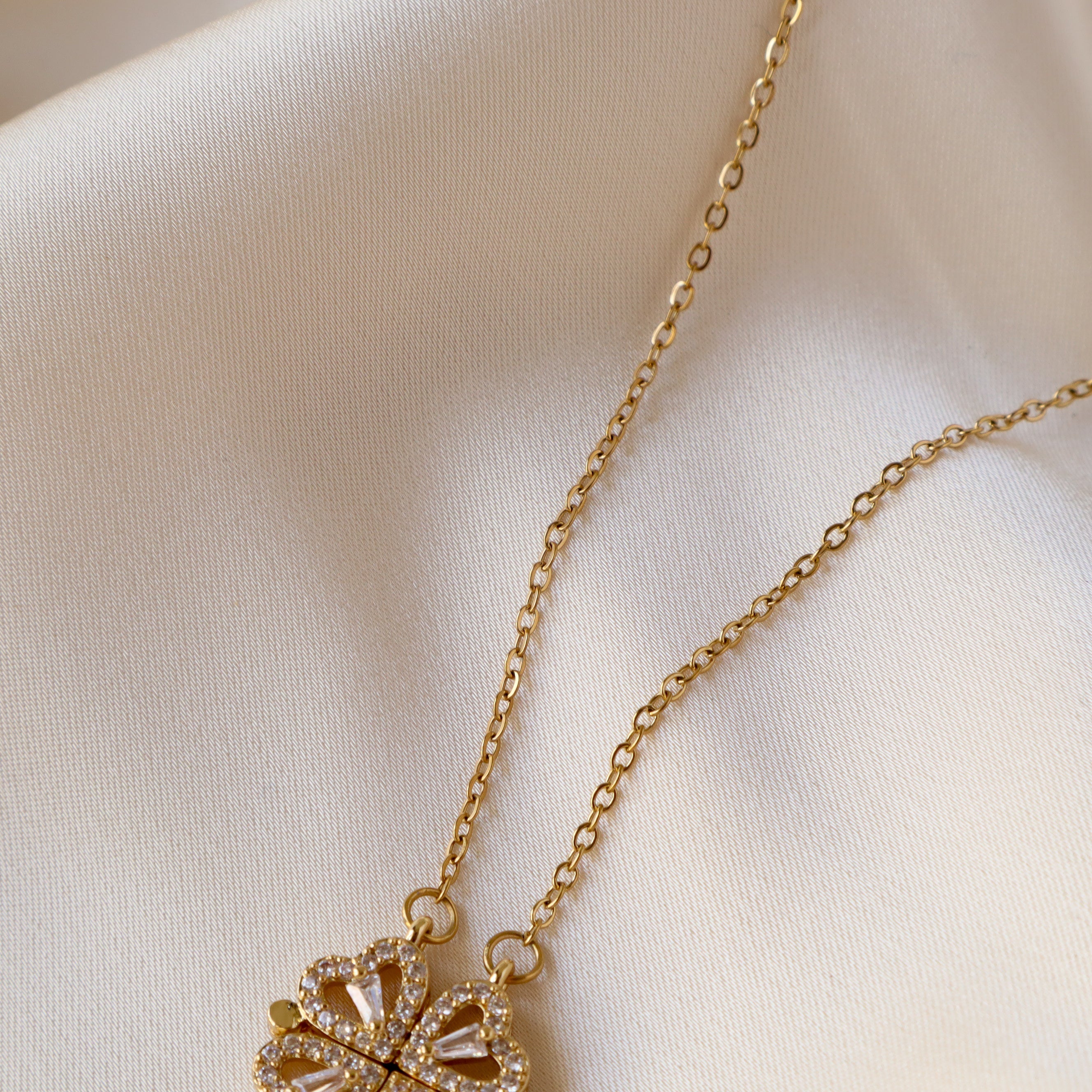 Ash Designs Clover 18K Gold Plated Necklace - view 6