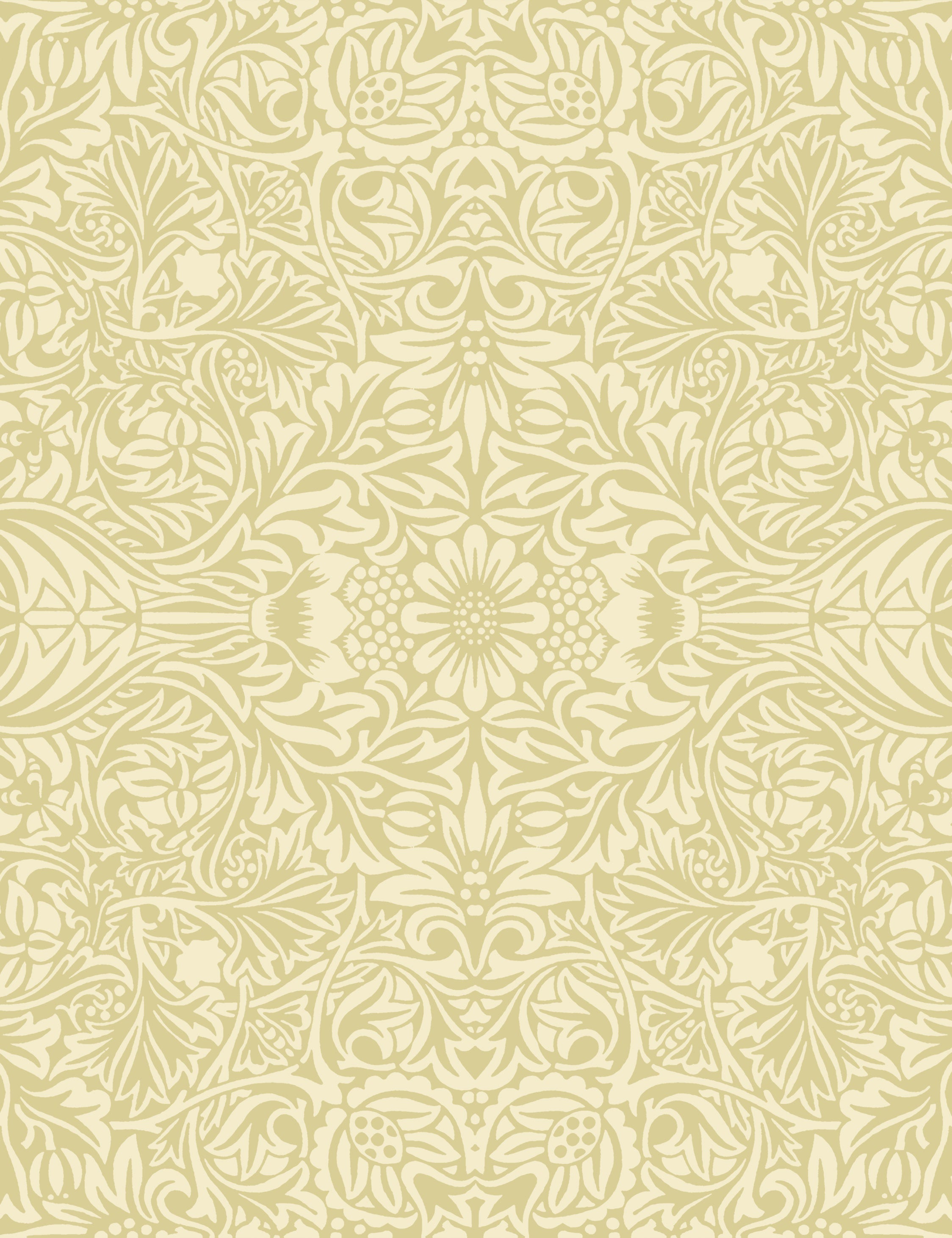Lulu and Georgia Ceiling Wallpaper by Morris & Co. - view 8