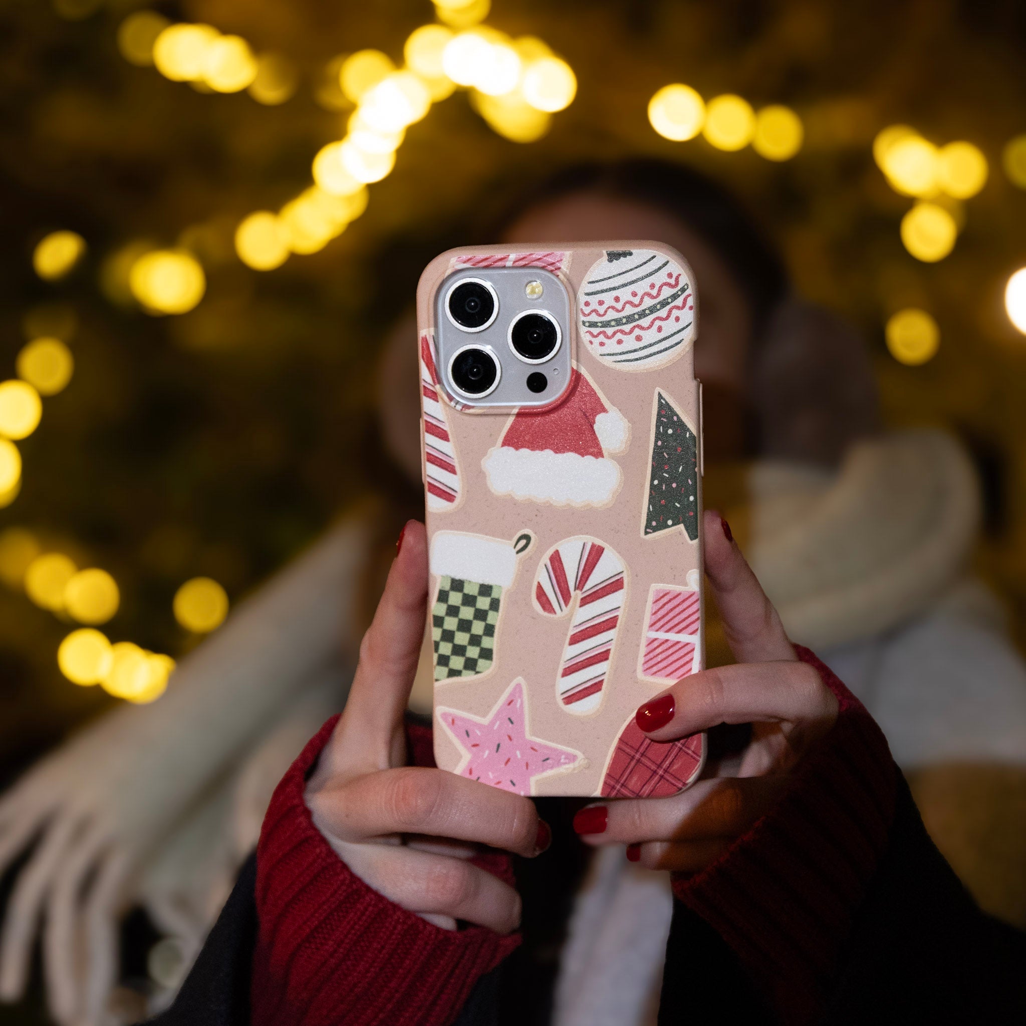 Pela Case Seashell Festive Cookies Google Pixel 7 Case - view 3