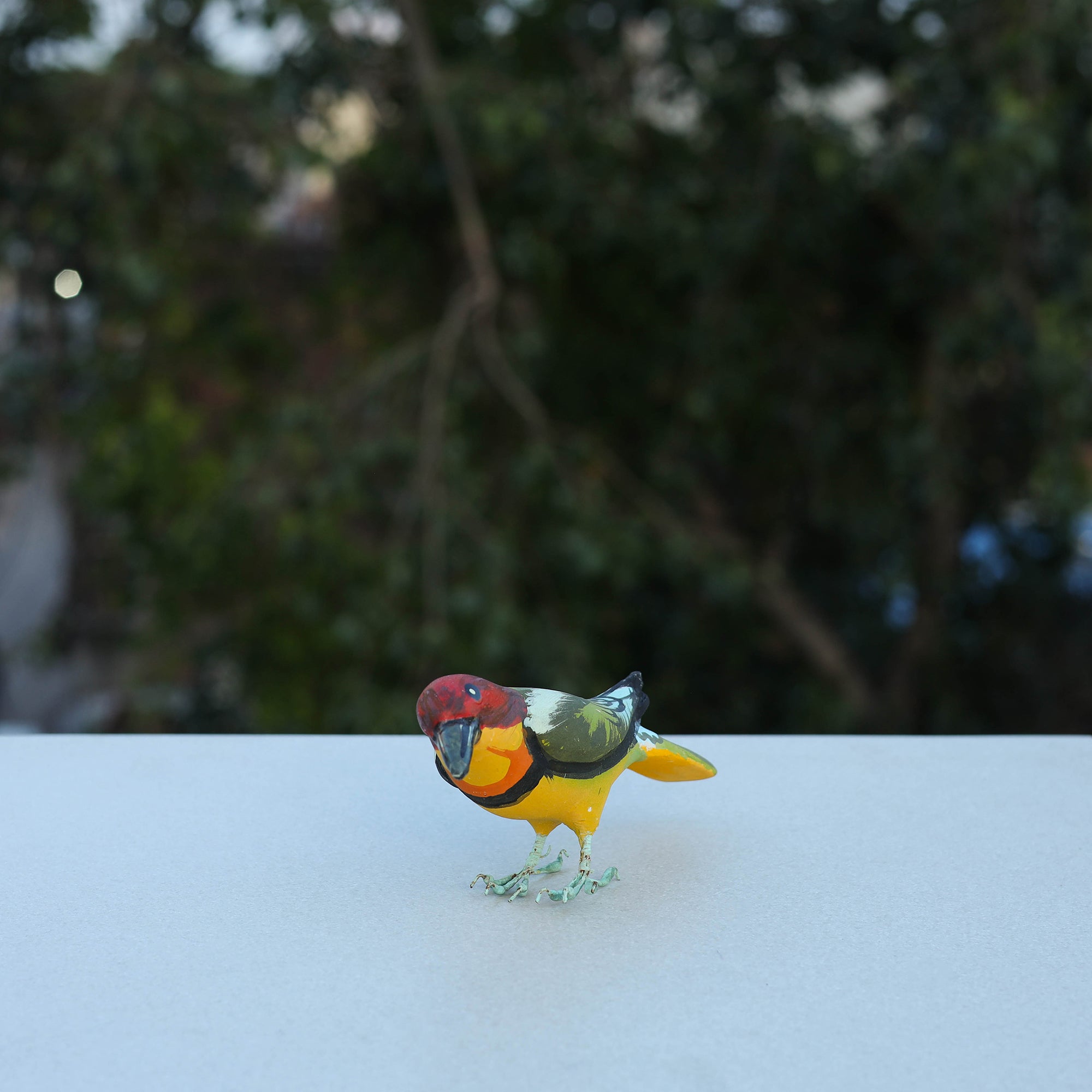 PAPIER MACHE BIRDS BY TRILOK THAKUR Bird - Handcrafted Paper Mache Home Decor Item - view 2