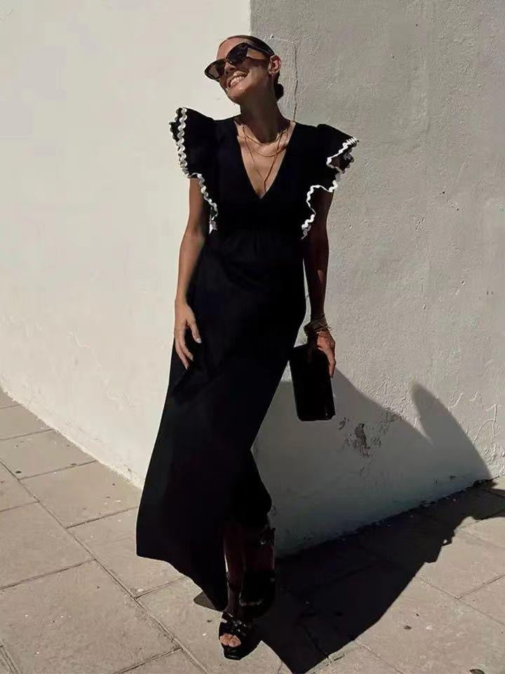Alamode By Akanksha Austin Holiday Statement Maxi Dress - view 2