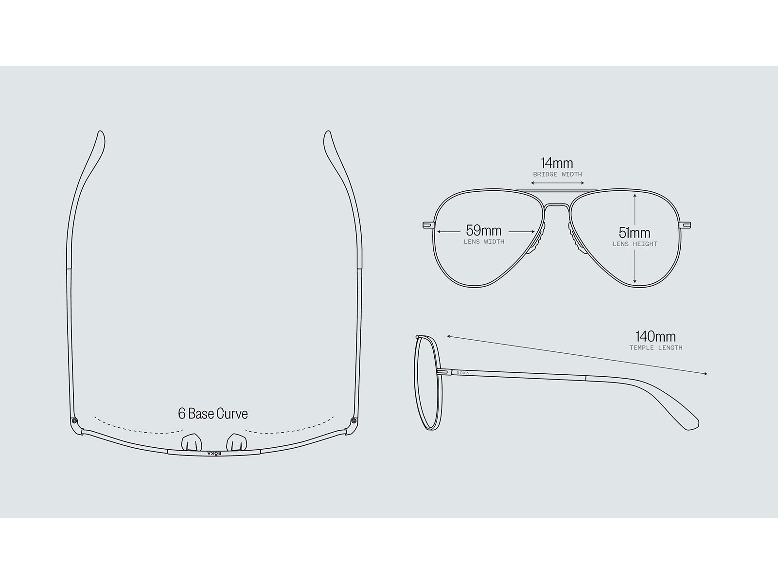 ROKA Outlet Phantom Titanium XL Sunglasses - view 26