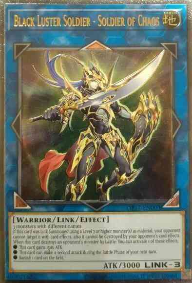 Yu-Gi-Oh! Black Luster Soldier - Soldier of Chaos - OP17-EN003 - Ultimate Rare - Unlimited