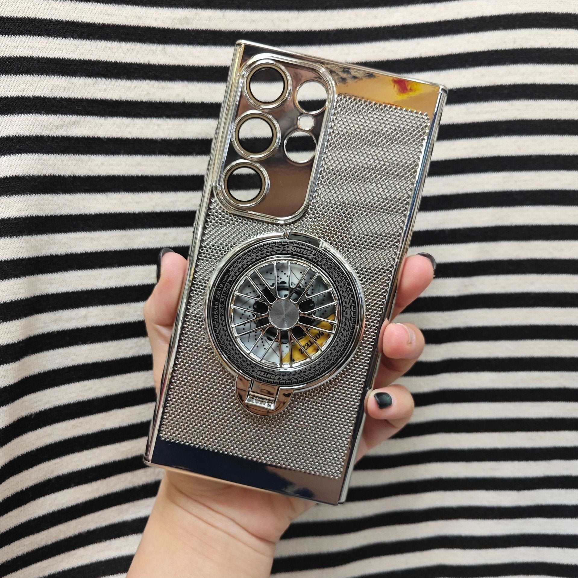 Million Cases Galaxy S25 Series Brilliant Spin Rotating Wheel Stand Case - view 8