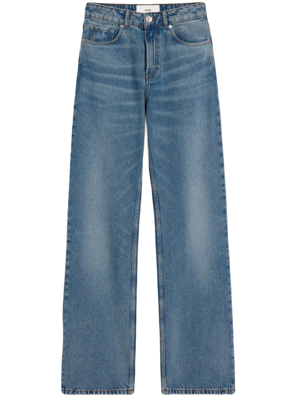 Ami Paris Large fit denim jeans – Cotton 100%