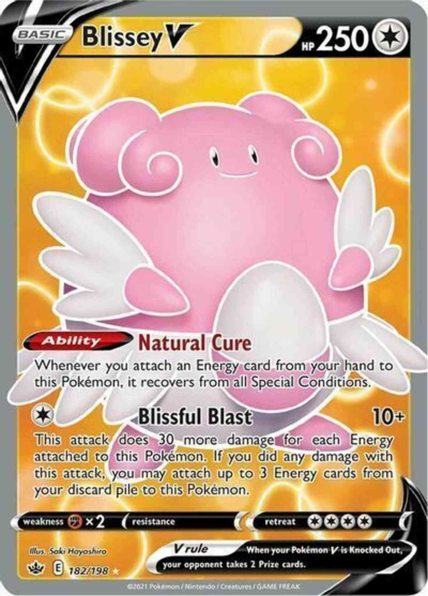 Rare ultra swsh6-182 – Pokémon Blissey V - 182/198 - Rare Ultra [swsh6-182] [Ultra]