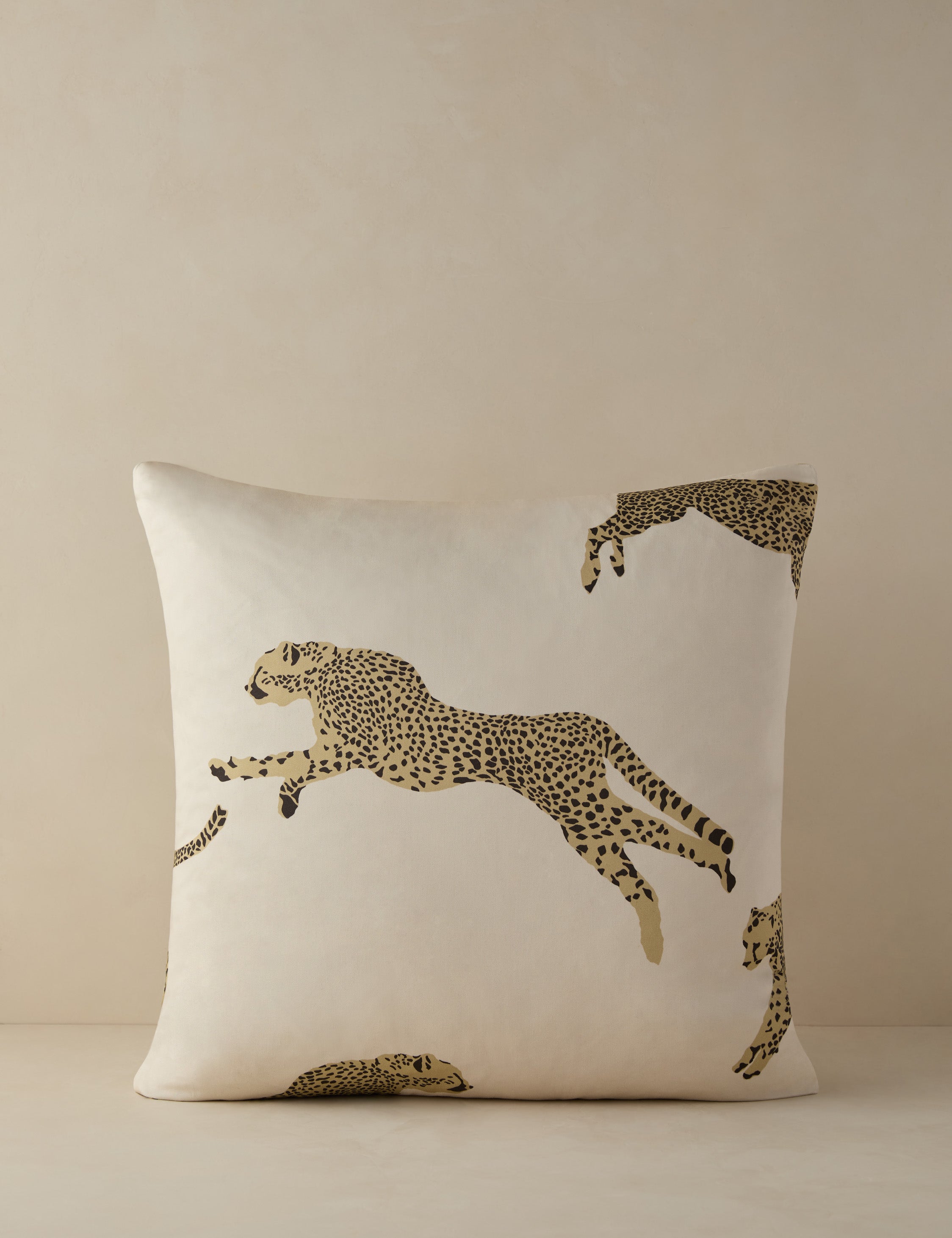 Lulu and Georgia Leaping Cheetah Pillow by Scalamandre - view 4
