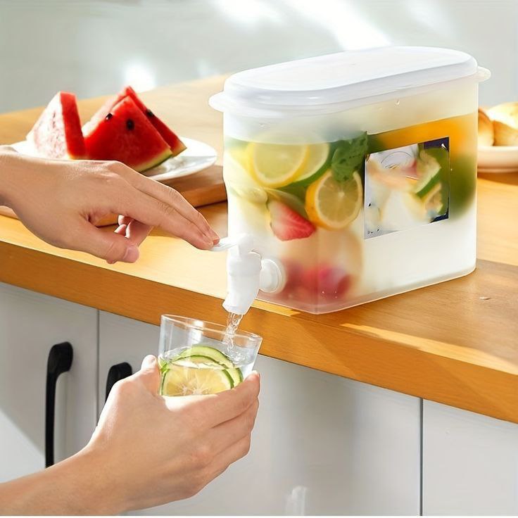 Catterton Large Fridge Water Jug With Tap (Travel Friendly)