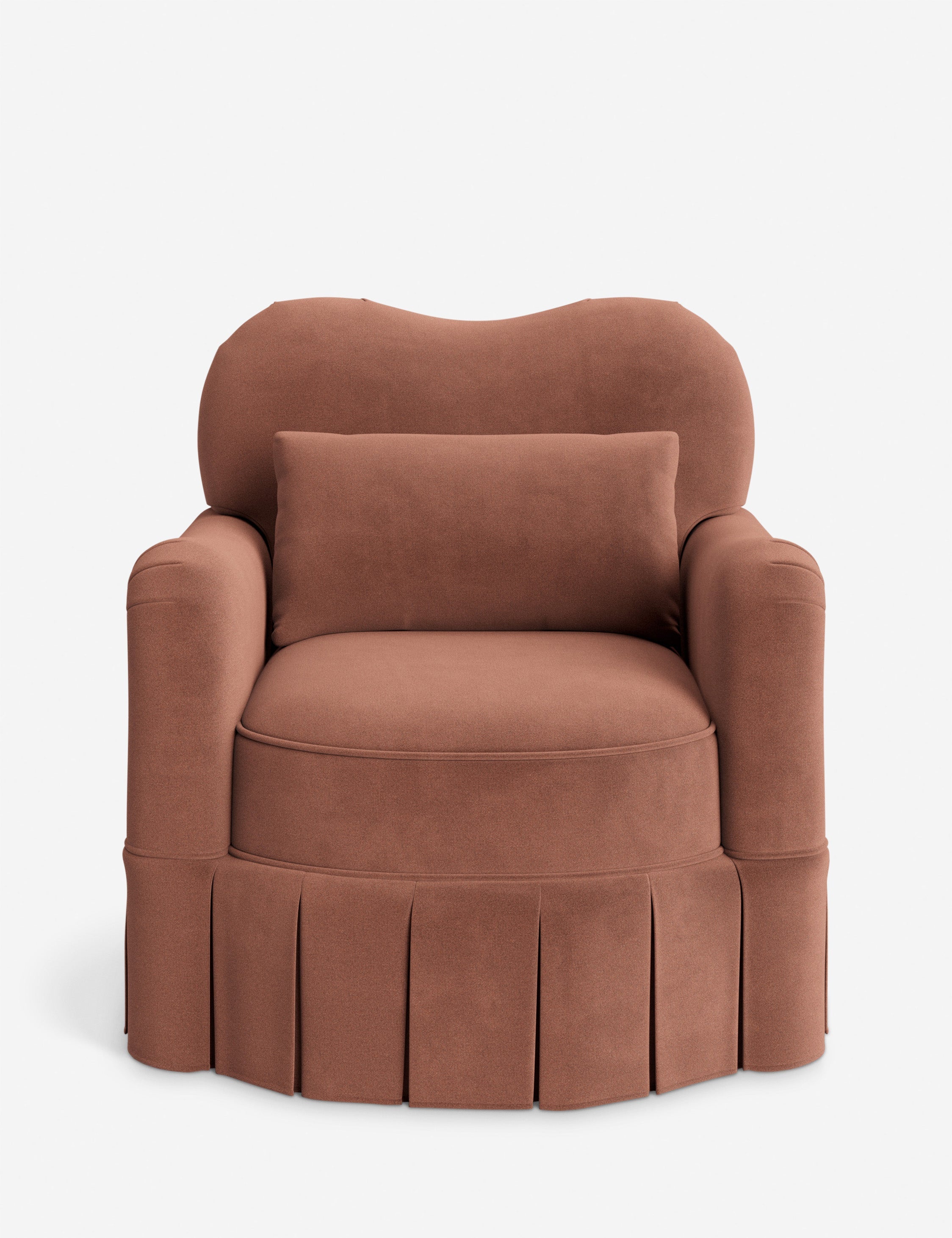 Lulu and Georgia Middleton Skirted Accent Chair by Ginny Macdonald - view 156