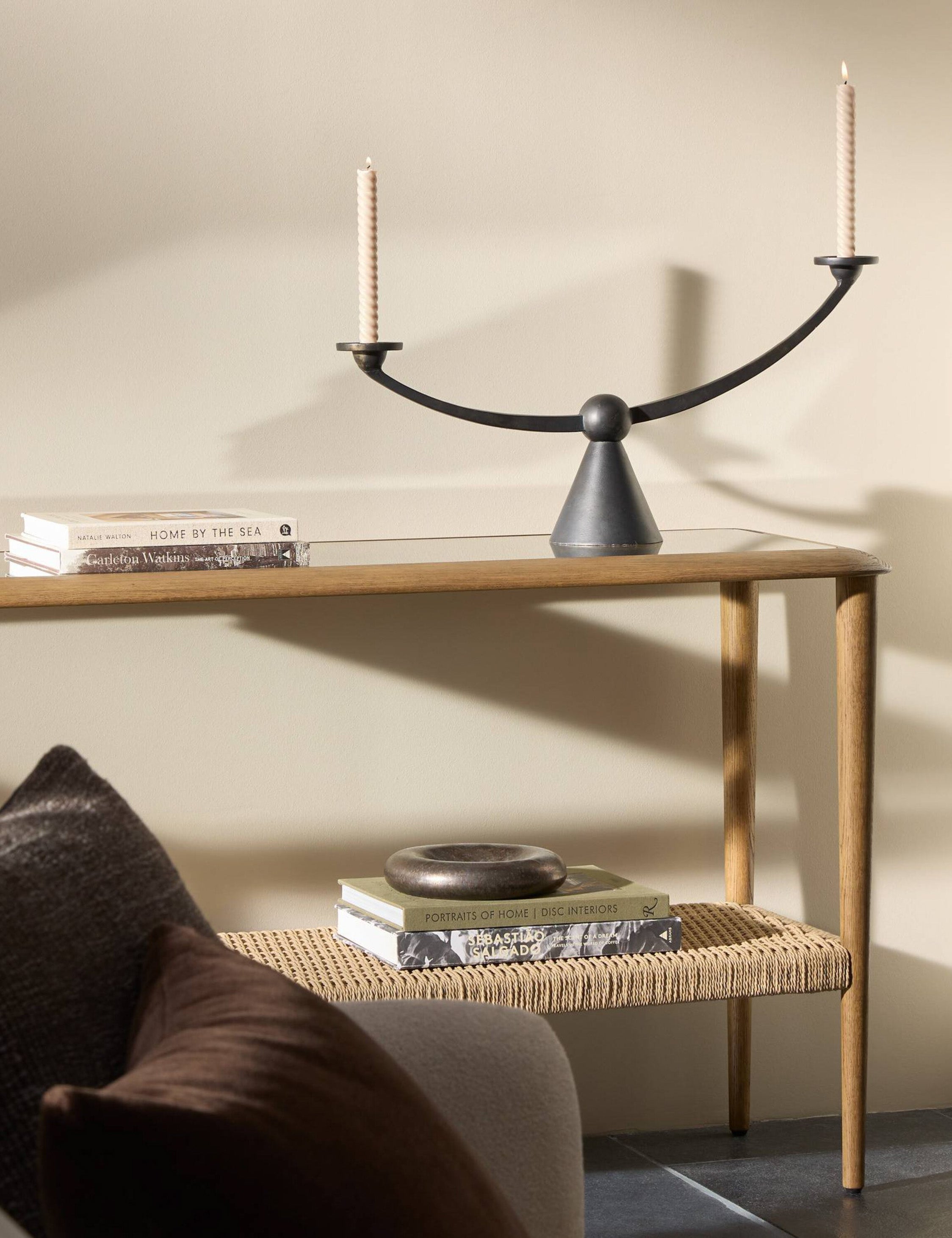 Lulu and Georgia Eisley Candle Holder – Black - view 2