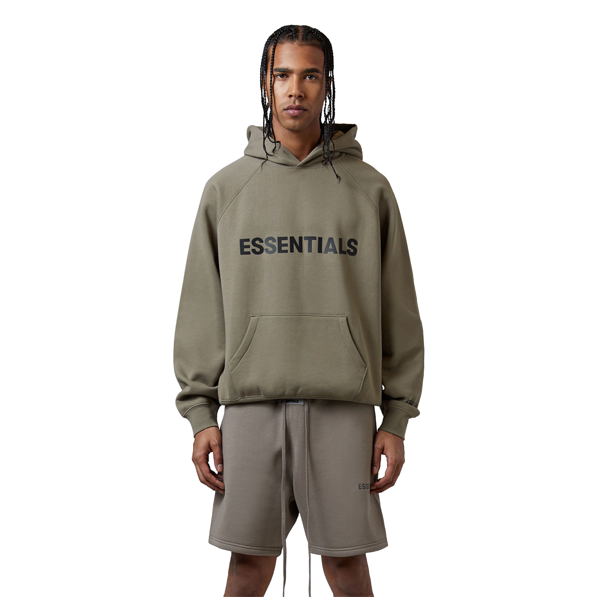Fear Of God Essentials Taupe Hoodie – Brown - view 2