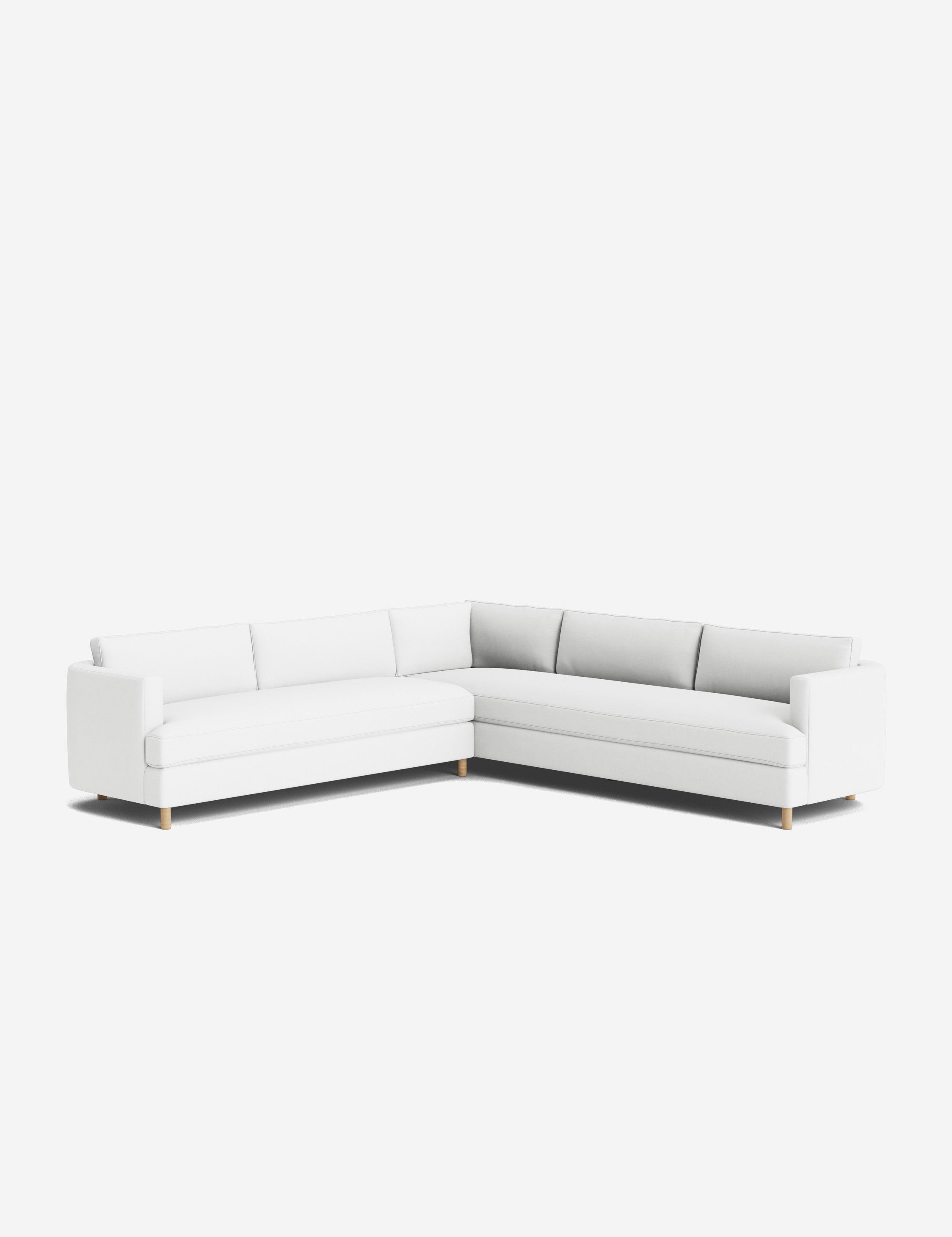 Lulu and Georgia Belmont Corner Sectional Sofa by Ginny Macdonald - view 49