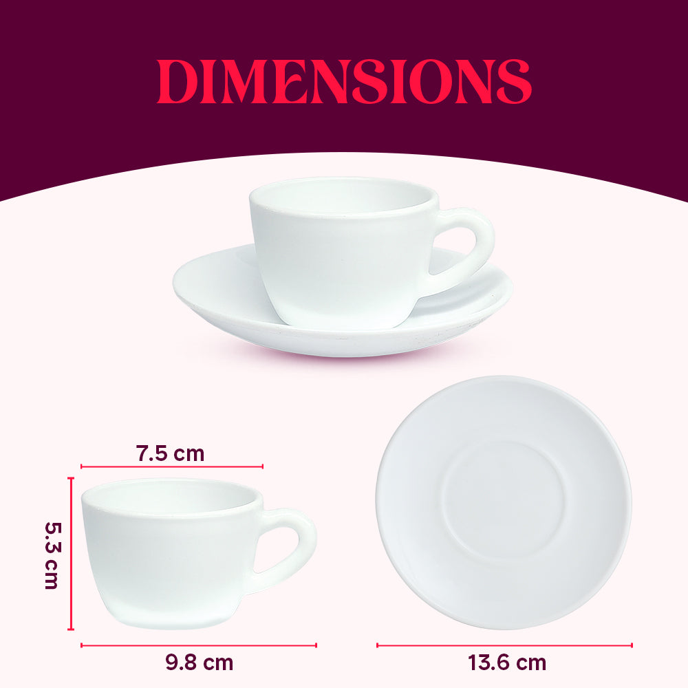 My Borosil Larah By Borosil Syrah Cup n Saucer Set - view 2