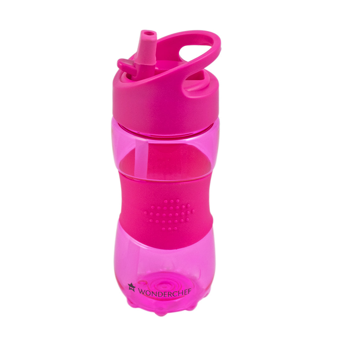 Wonderchef Sippy, 350ml, Single Wall Children Water Bottle, Pink - view 4