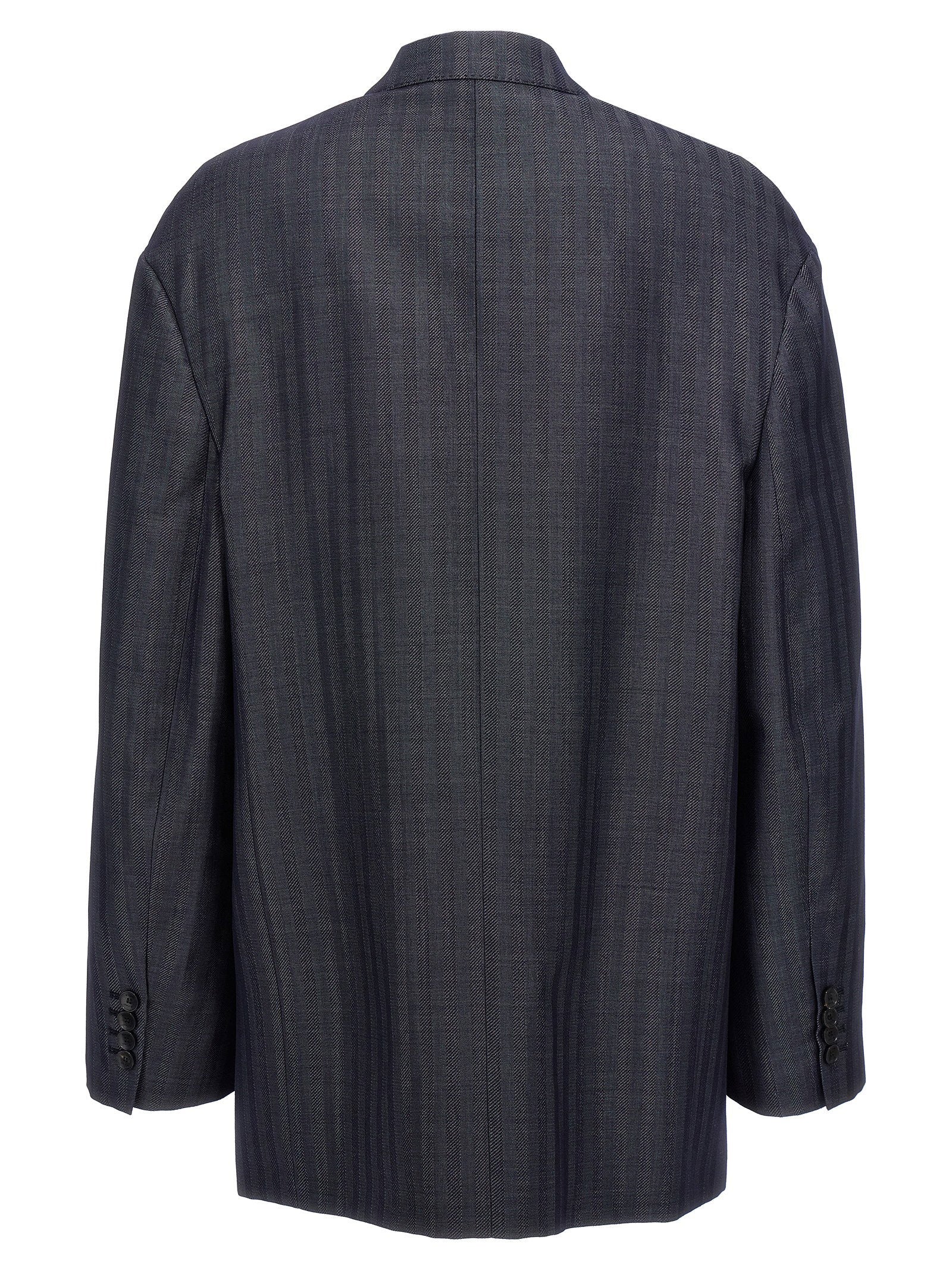 Etro Pegaso Single-breasted Blazer – 81% wool, 19% viscose - view 2
