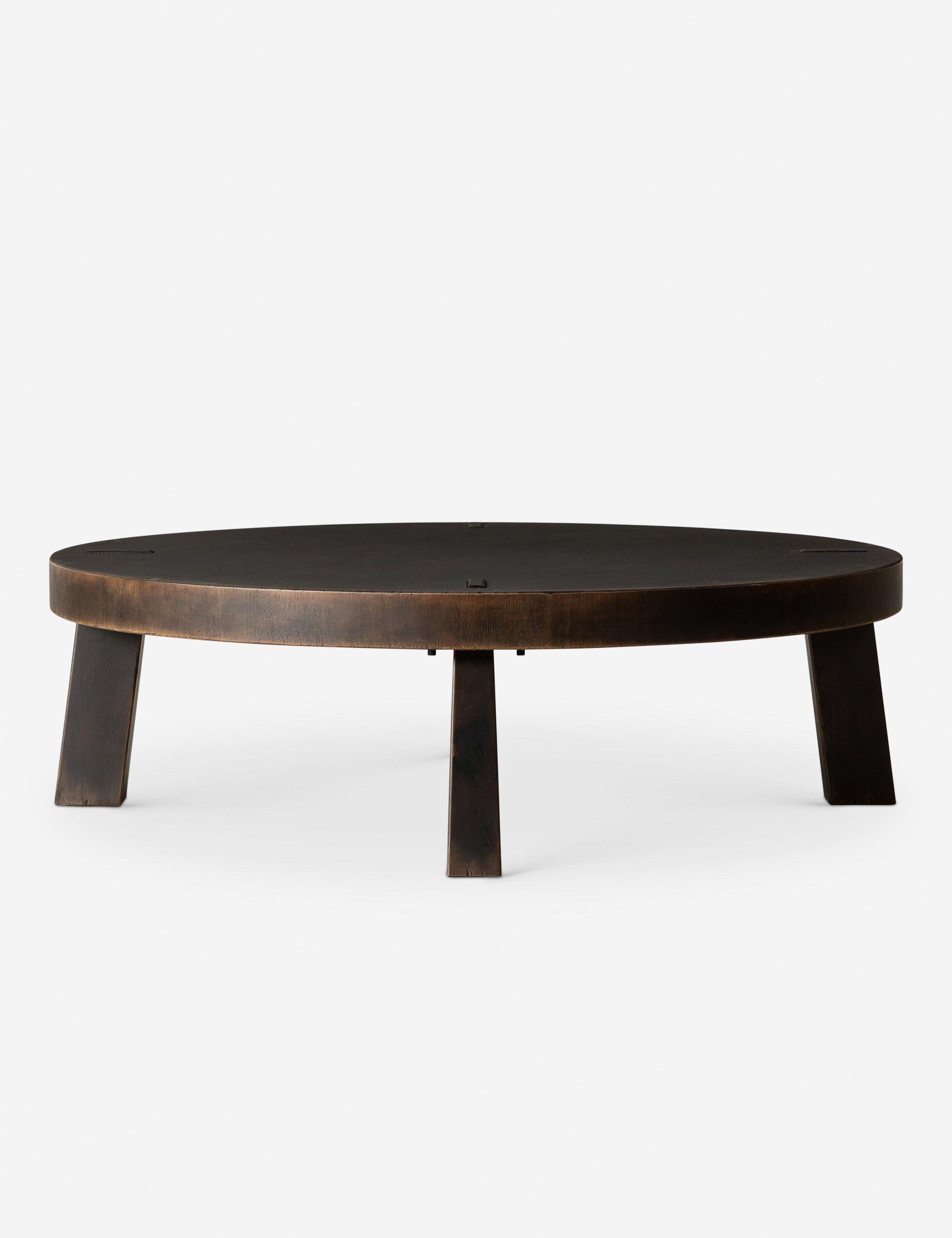 Lulu and Georgia Sadira Round Coffee Table by Amber Lewis x Four Hands - view 9