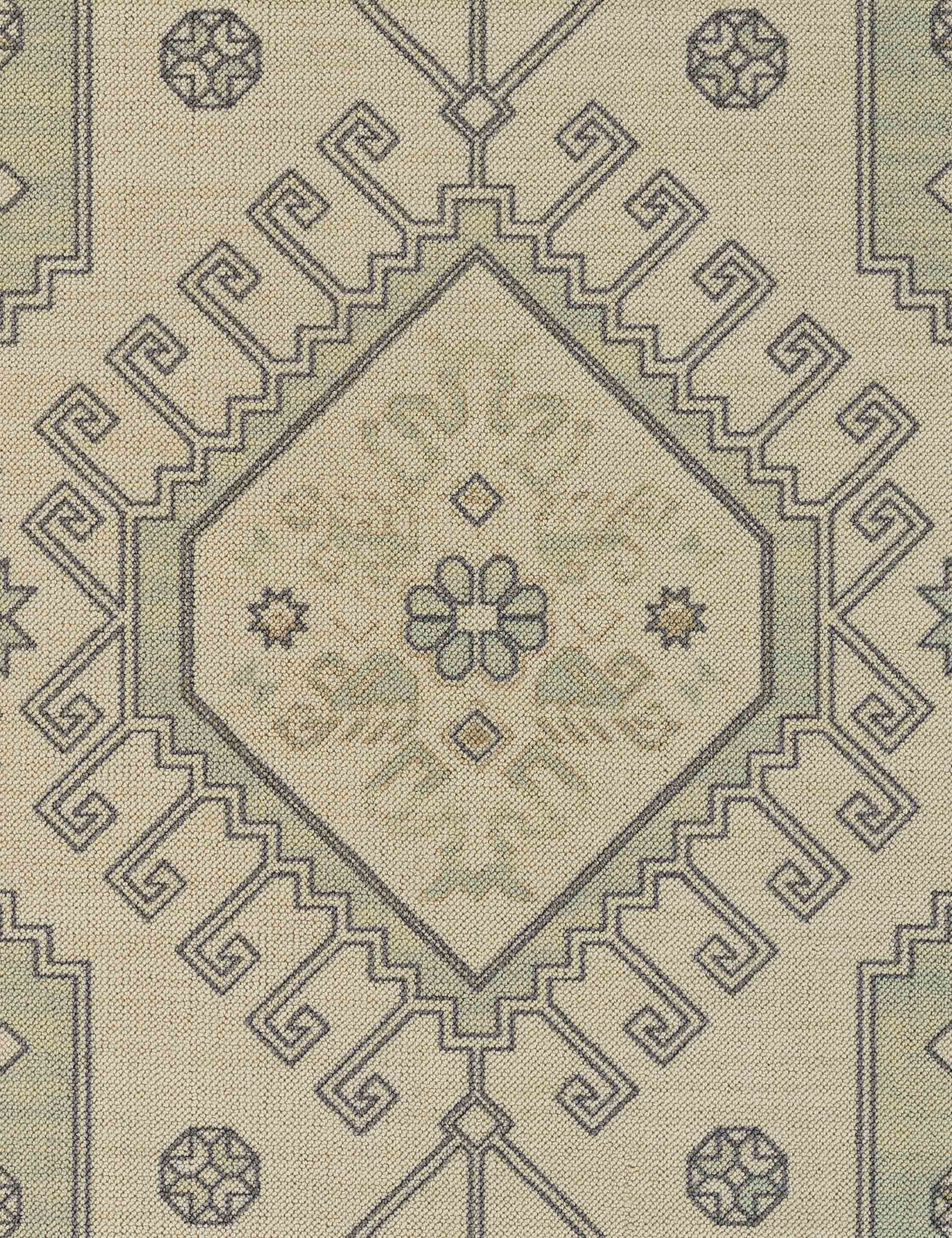 Lulu and Georgia Navia Wool-Blend Rug – Sage - view 9