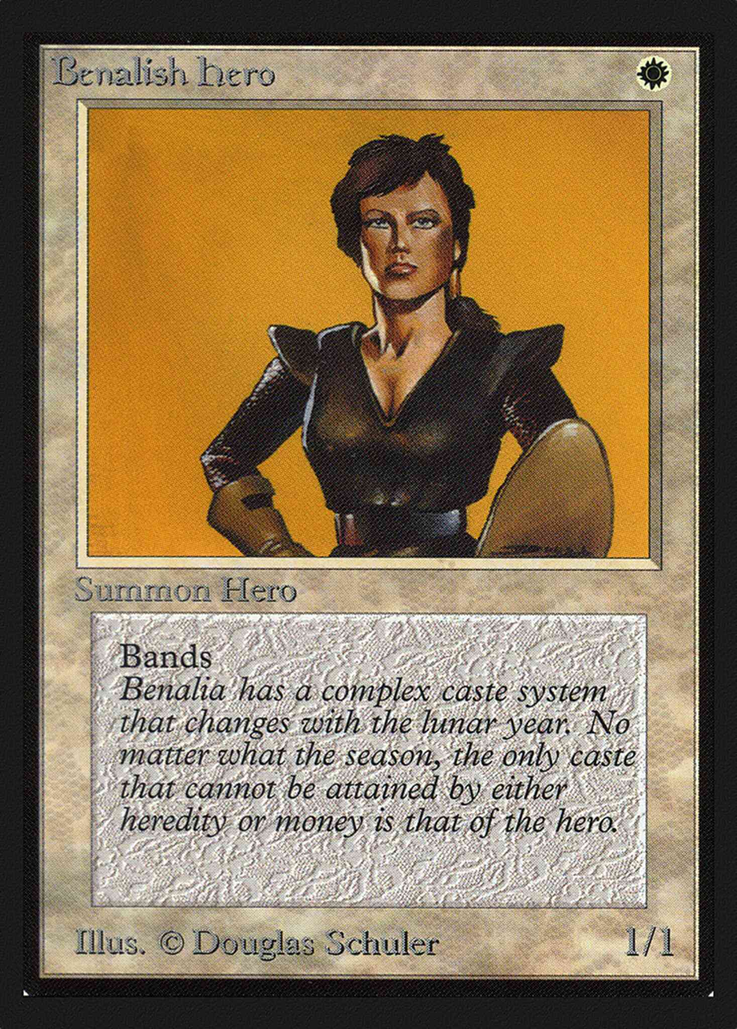 Benalish hero 4 – Magic Benalish Hero [4] [Collectors Edition] [Non-Foil]