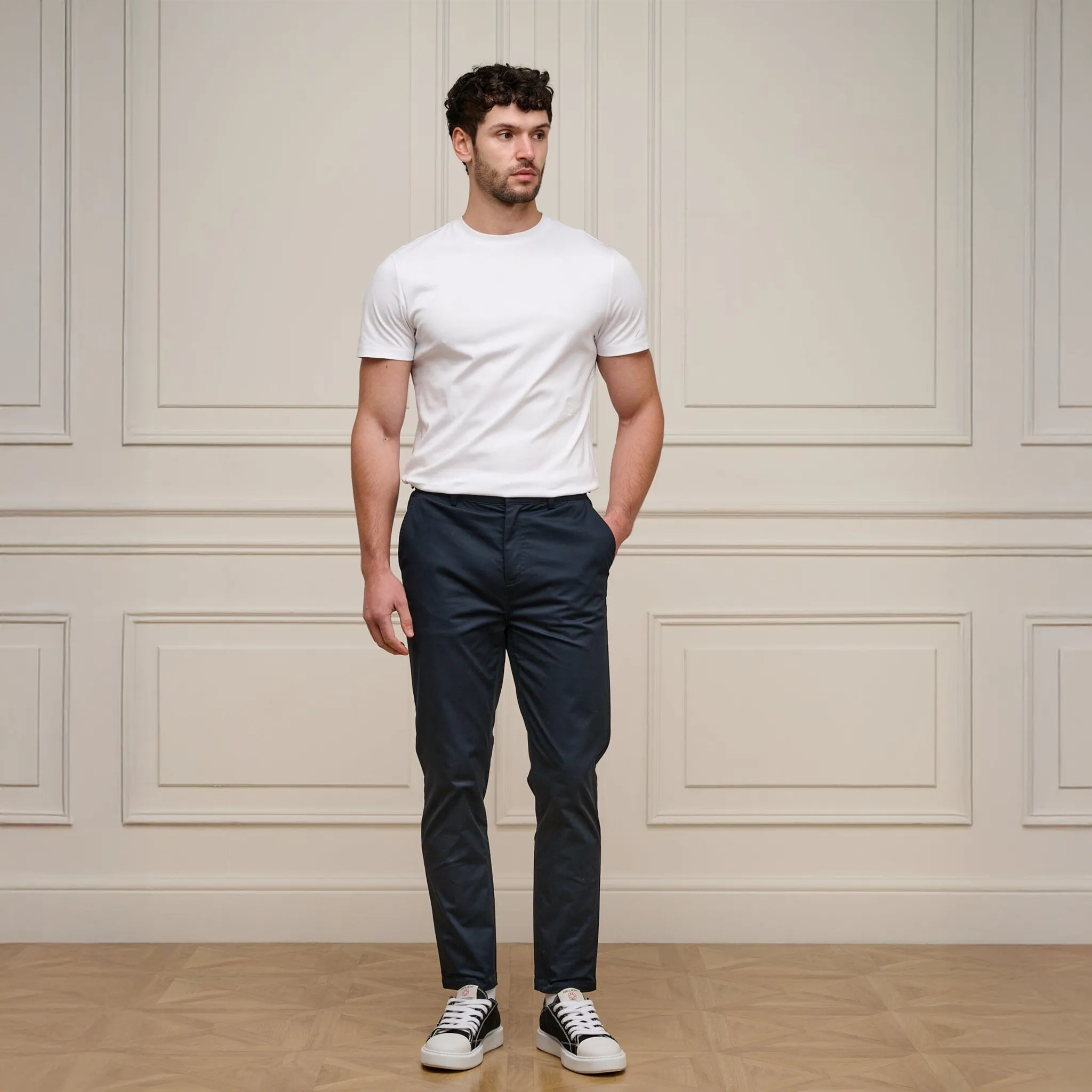 Belier Essential Side Adjuster Navy Trousers - view 2