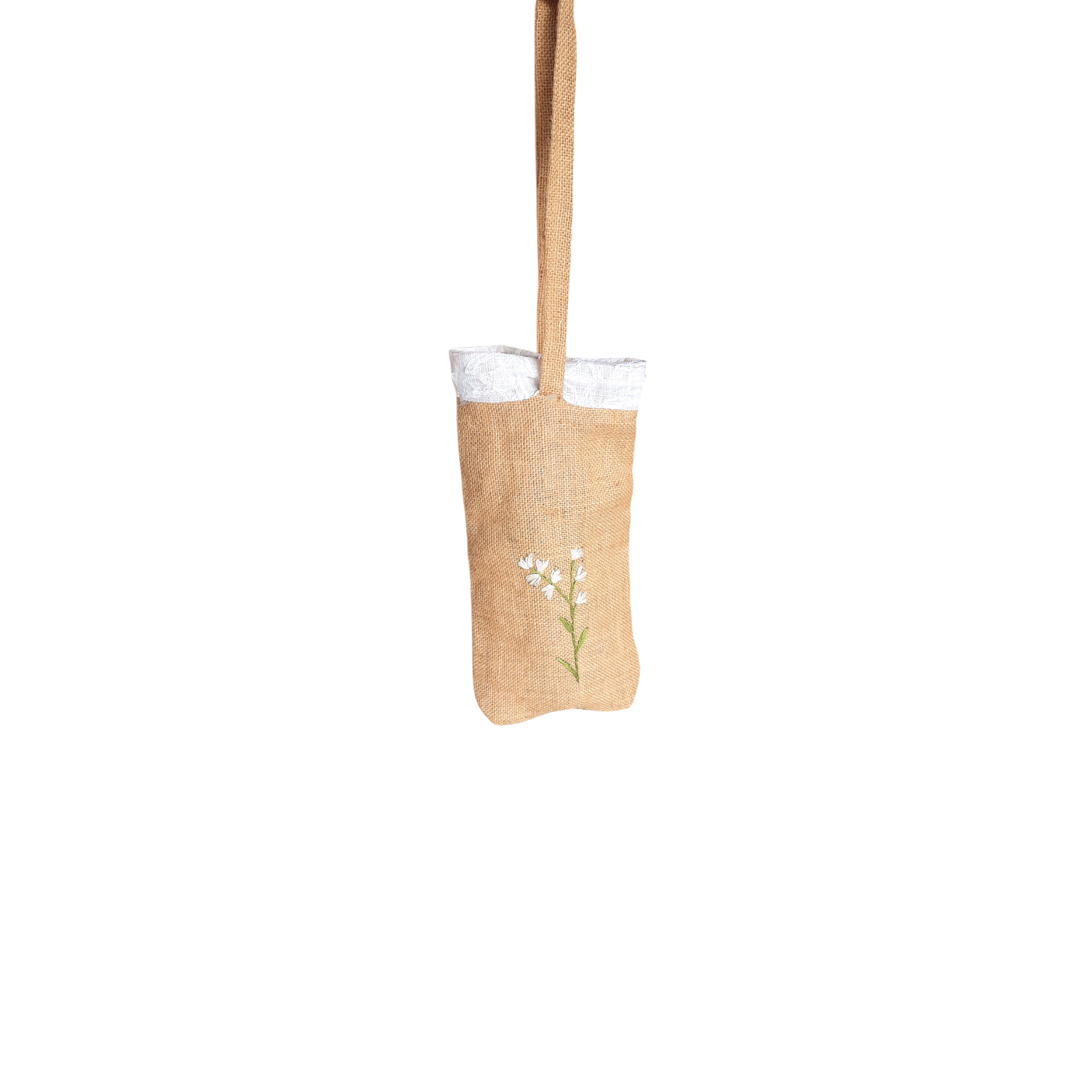 STUDIO VILASITA Beige - Jute Wine/Water Holding Bag - view 2