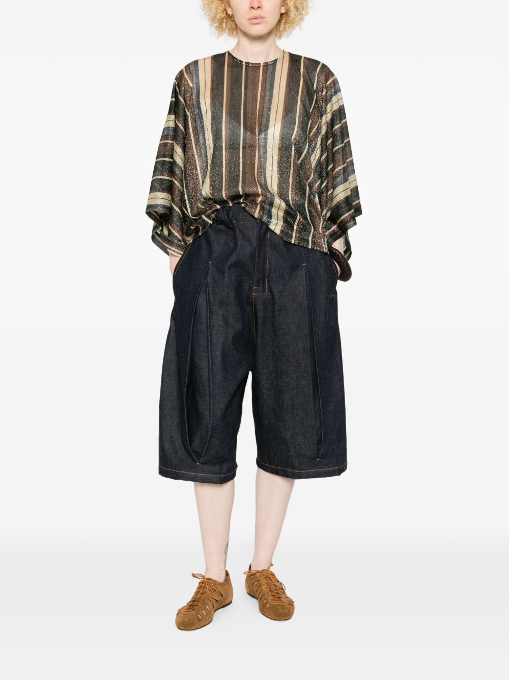 Siyu Zoe striped blouse - view 5