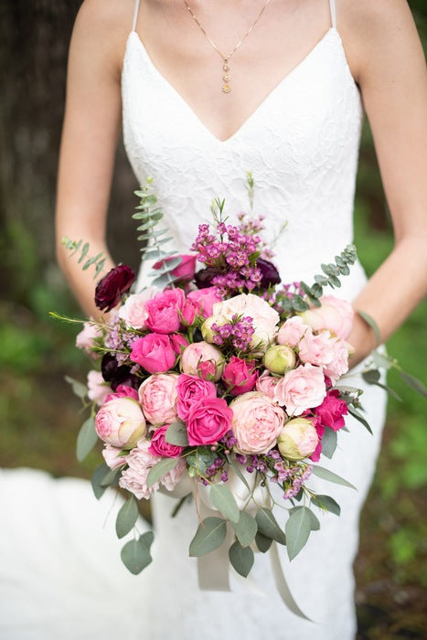 fiftyflowers.com Pink Garden Wedding - view 2