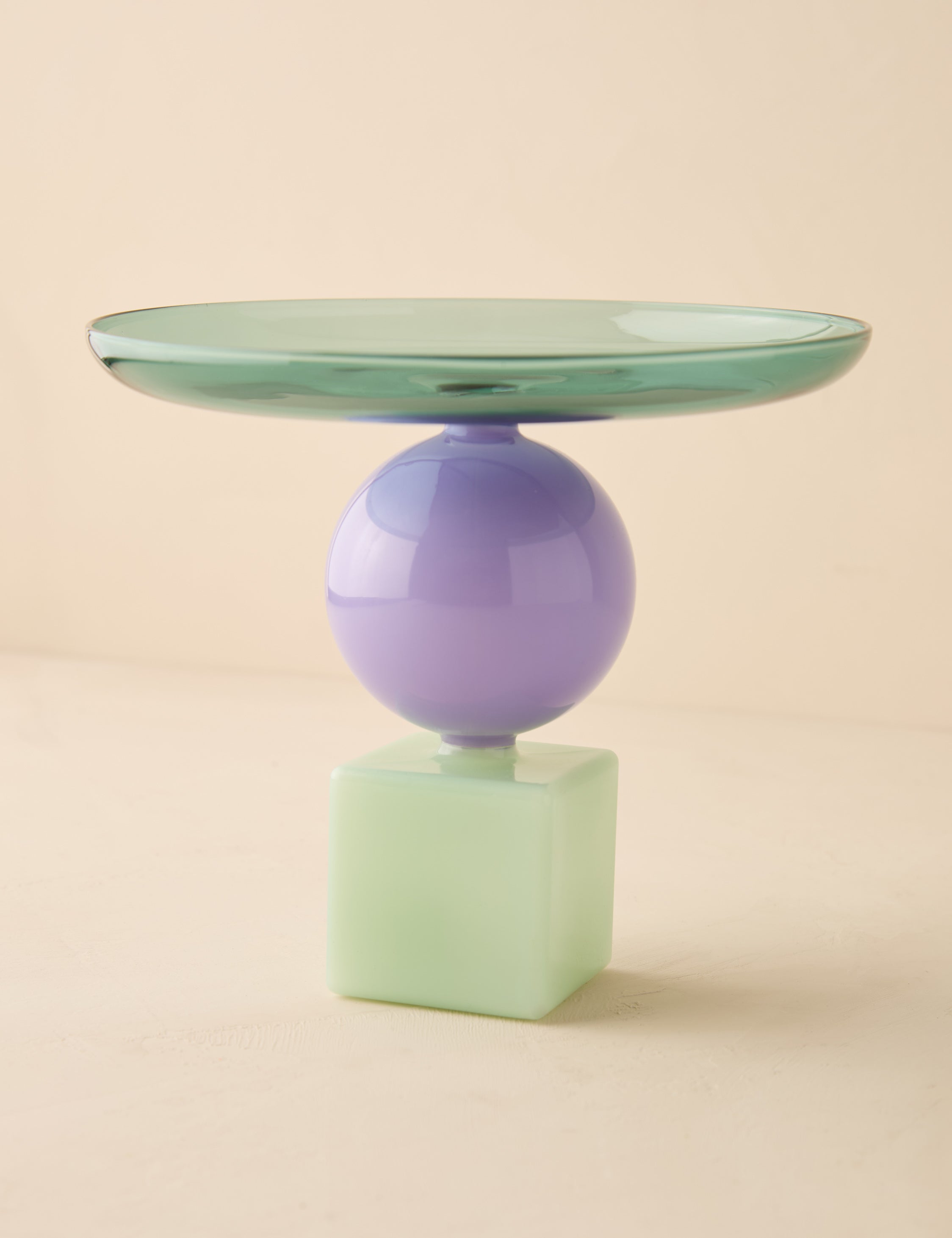 Lulu and Georgia Geo Cake Stand by Fazeek – Purple - view 3