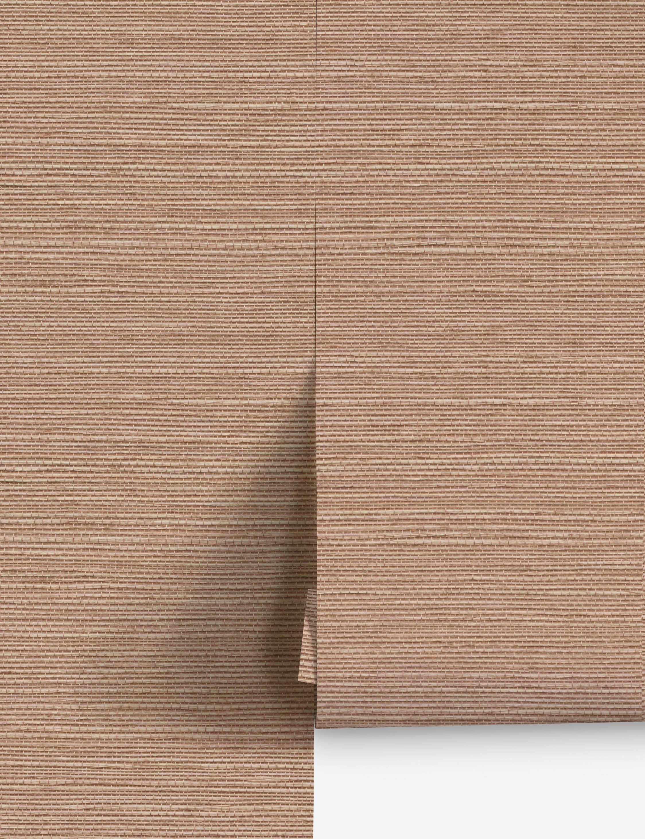 Lulu and Georgia Beale Grasscloth Wallpaper - view 8