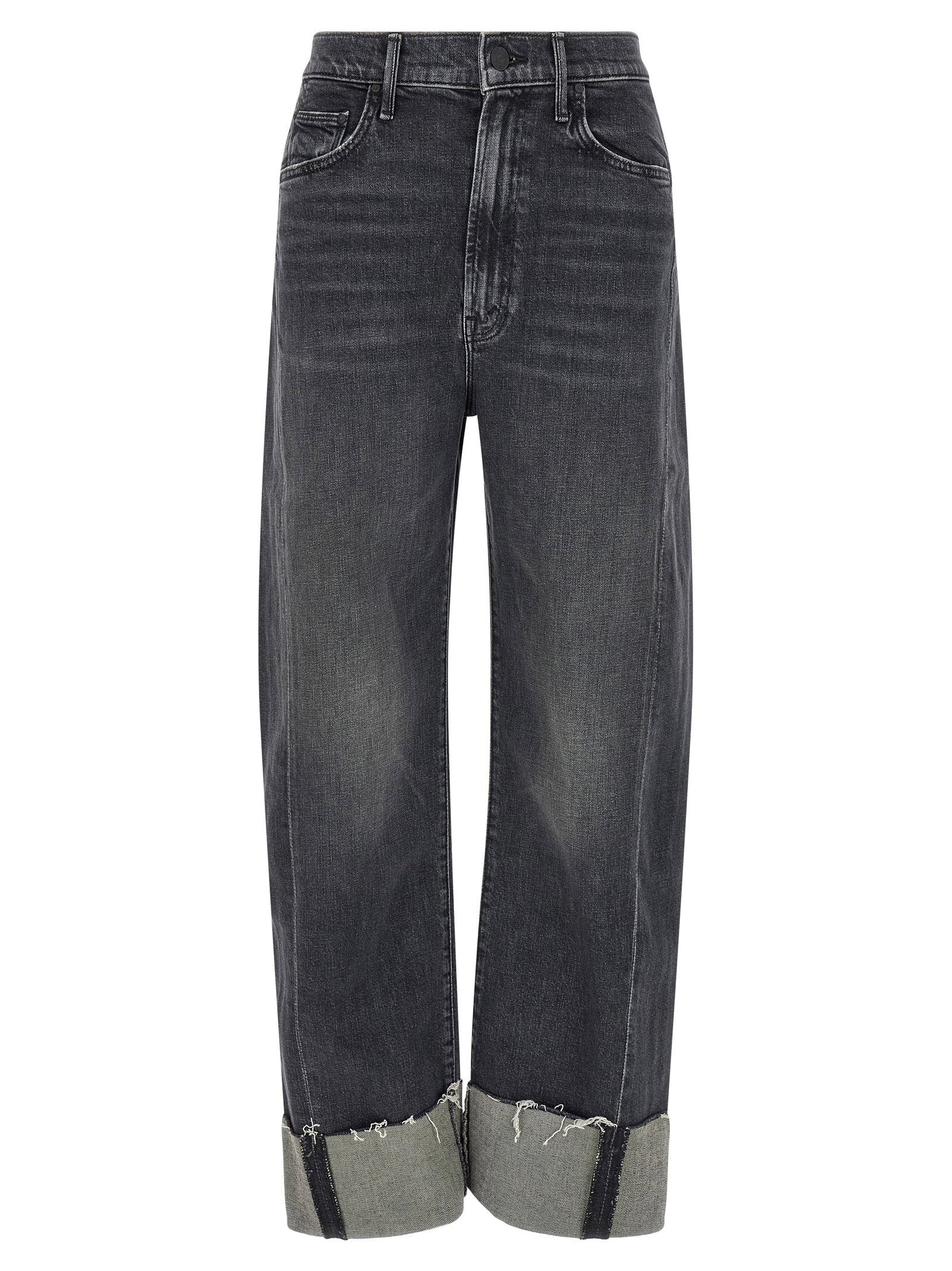 Mother The Half Pipe Cuff Jeans – 98% cotton, 2% elastane