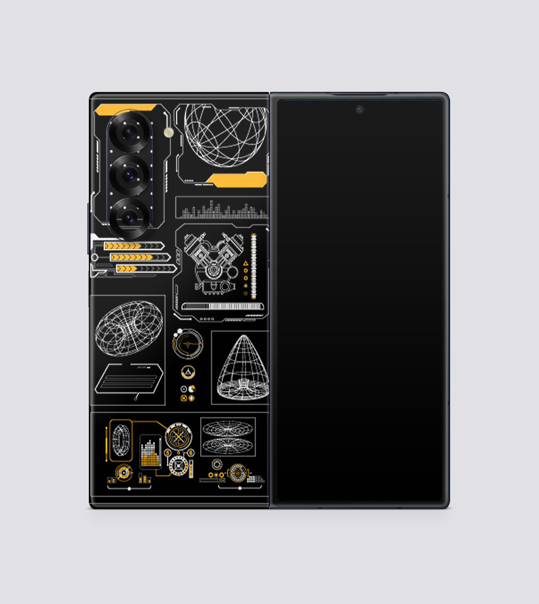 Samsung Galaxy Z Fold 6 Space Blueprint