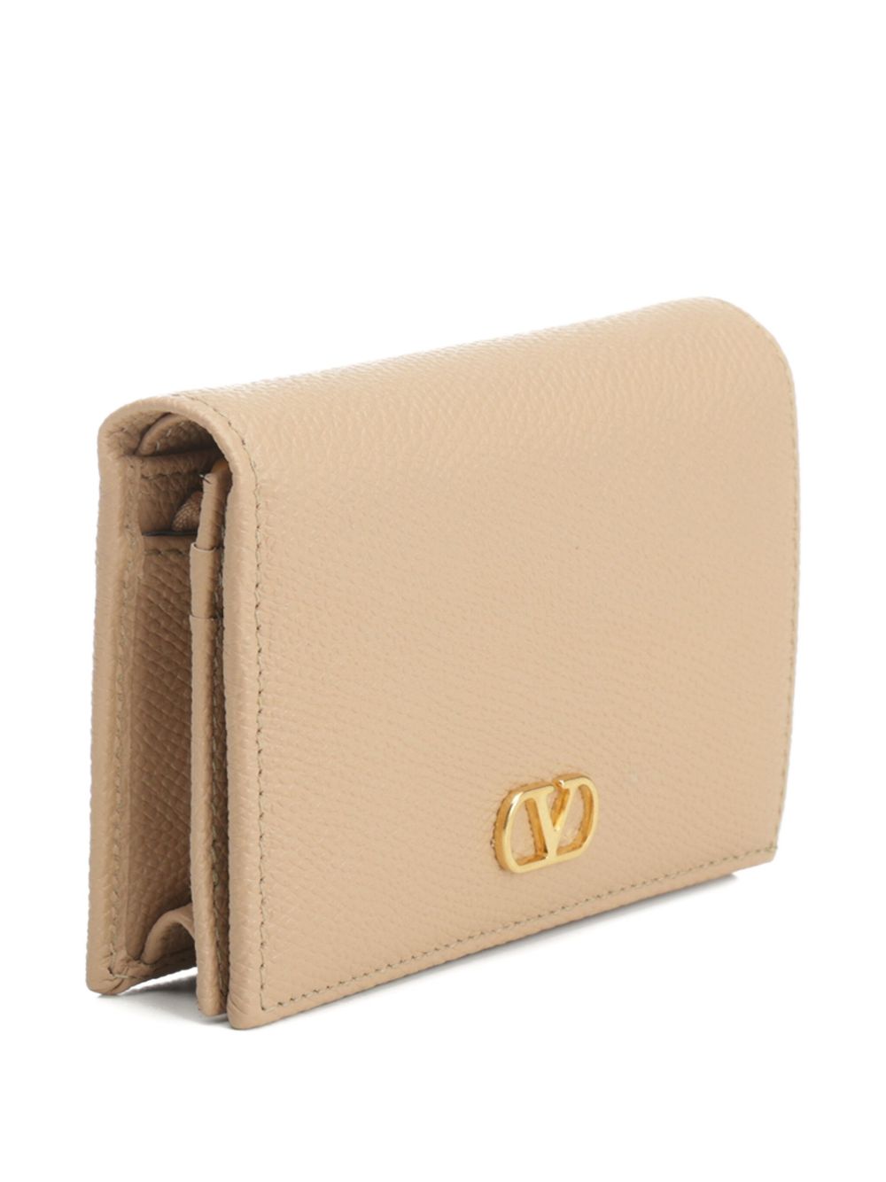 Valentino Garavani-VLogo Signature Grainy Calfskin Wallet - view 2