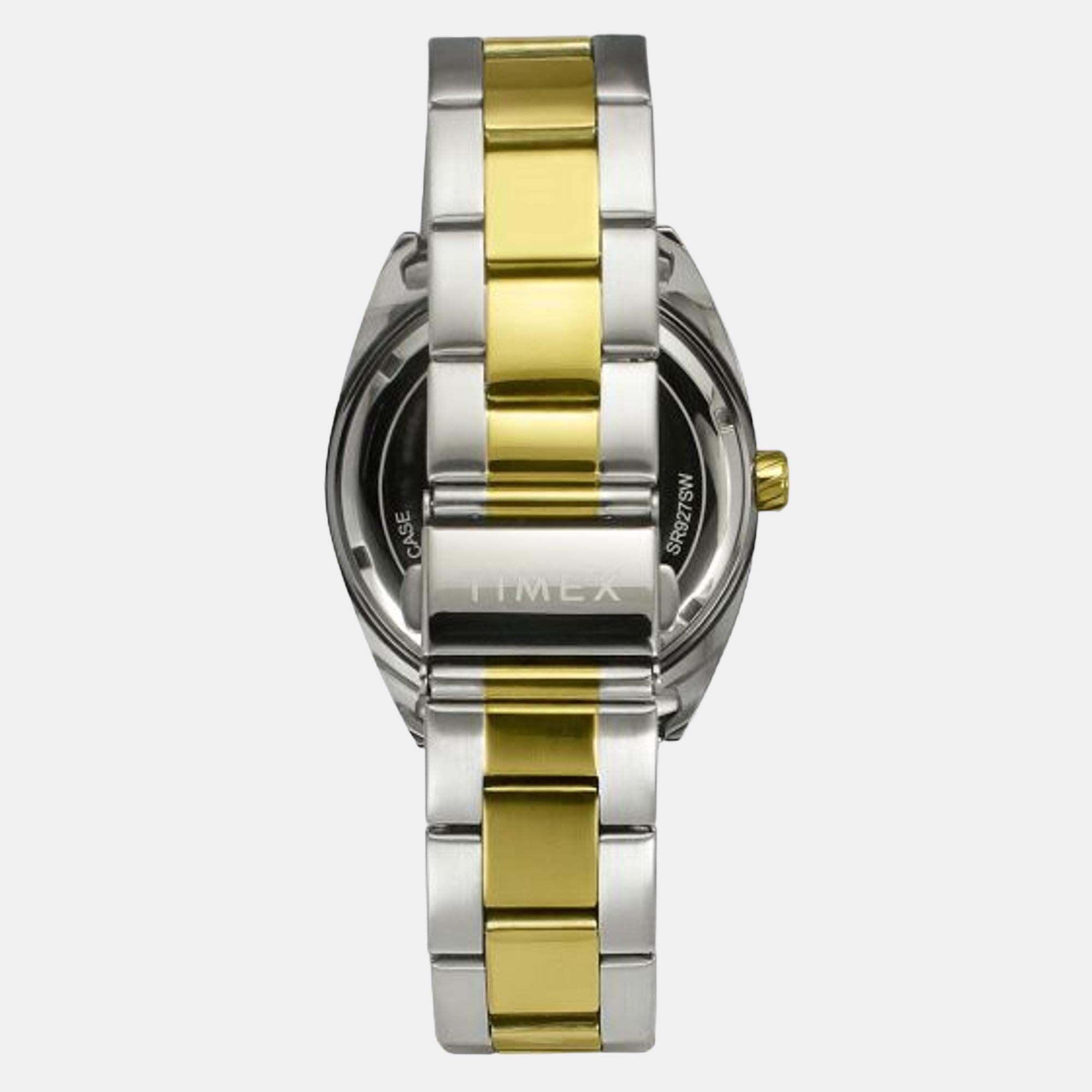 Timex E Class Men Quartz Blue Dial Multi-Function Stainless Steel Watch TWEG22301 - view 3