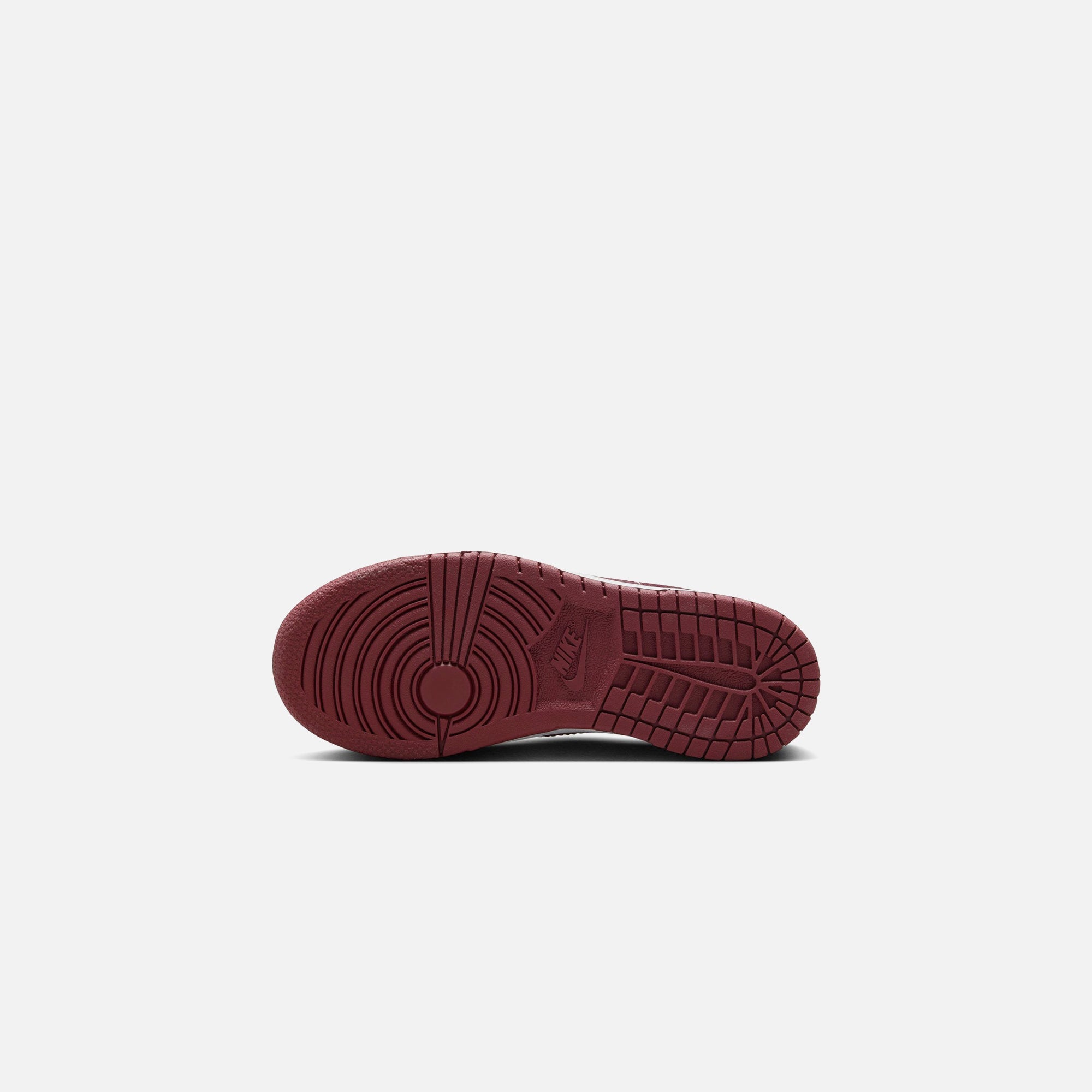 Nike PS Dunk Low - White / Redwood / Gym Red - view 8