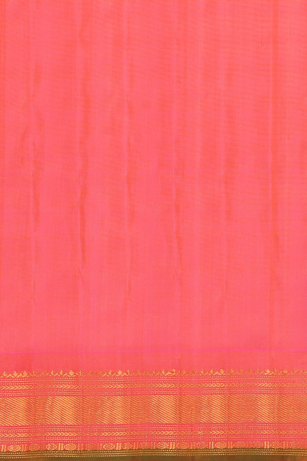 Kalanjali Gadwal Silk Off-White Saree – Women's - view 3