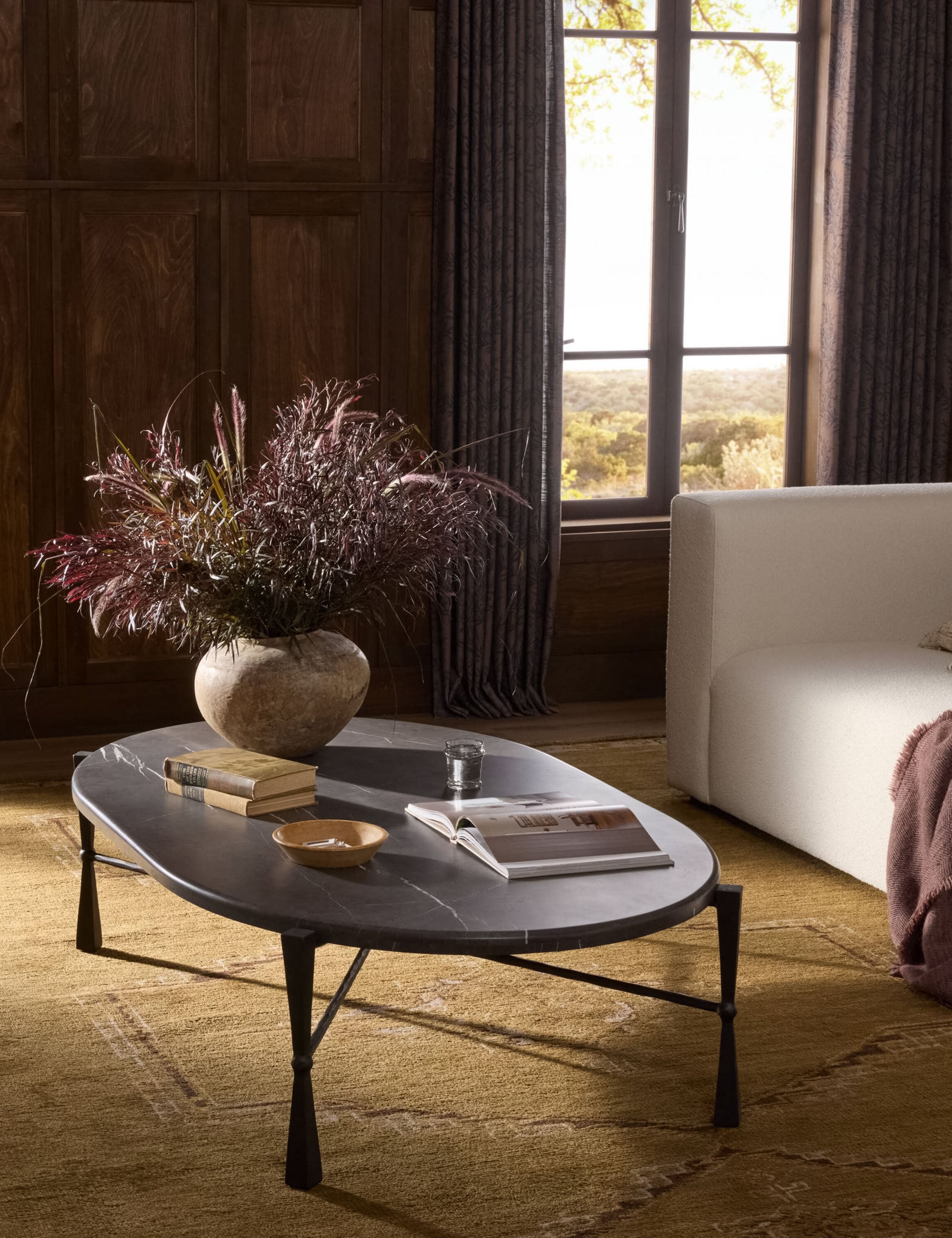 Lulu and Georgia Samarie Coffee Table – Grey Marble - view 2