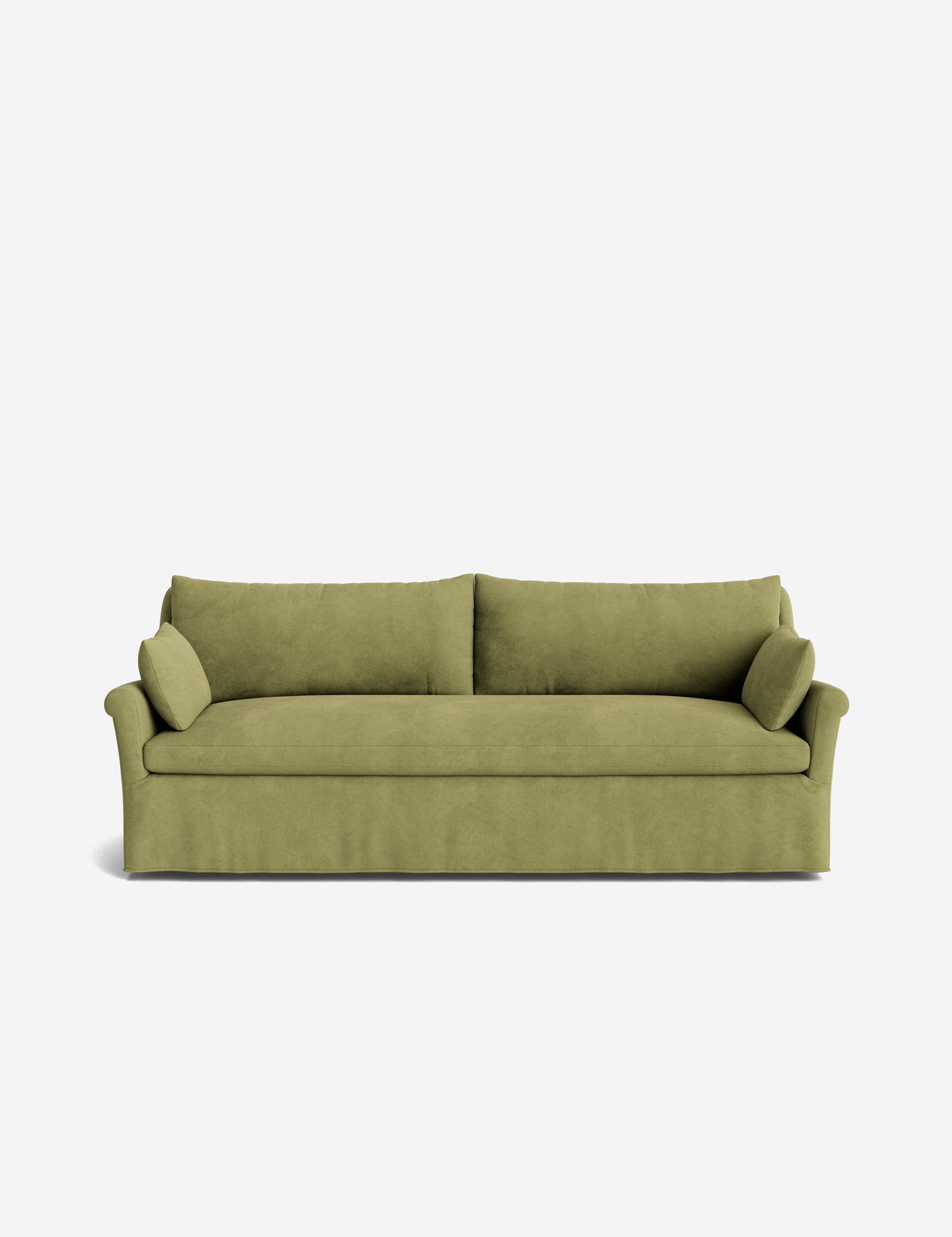 Lulu and Georgia Portola Rolled Arm Slipcover Sofa - view 32