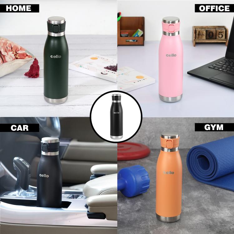 Cello Duro Jet Flask, Vacusteel Water Bottle - view 105