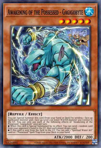 Yu-Gi-Oh! Awakening of the Possessed - Gagigobyte - DLCS-EN143 - Secret Rare - Limited