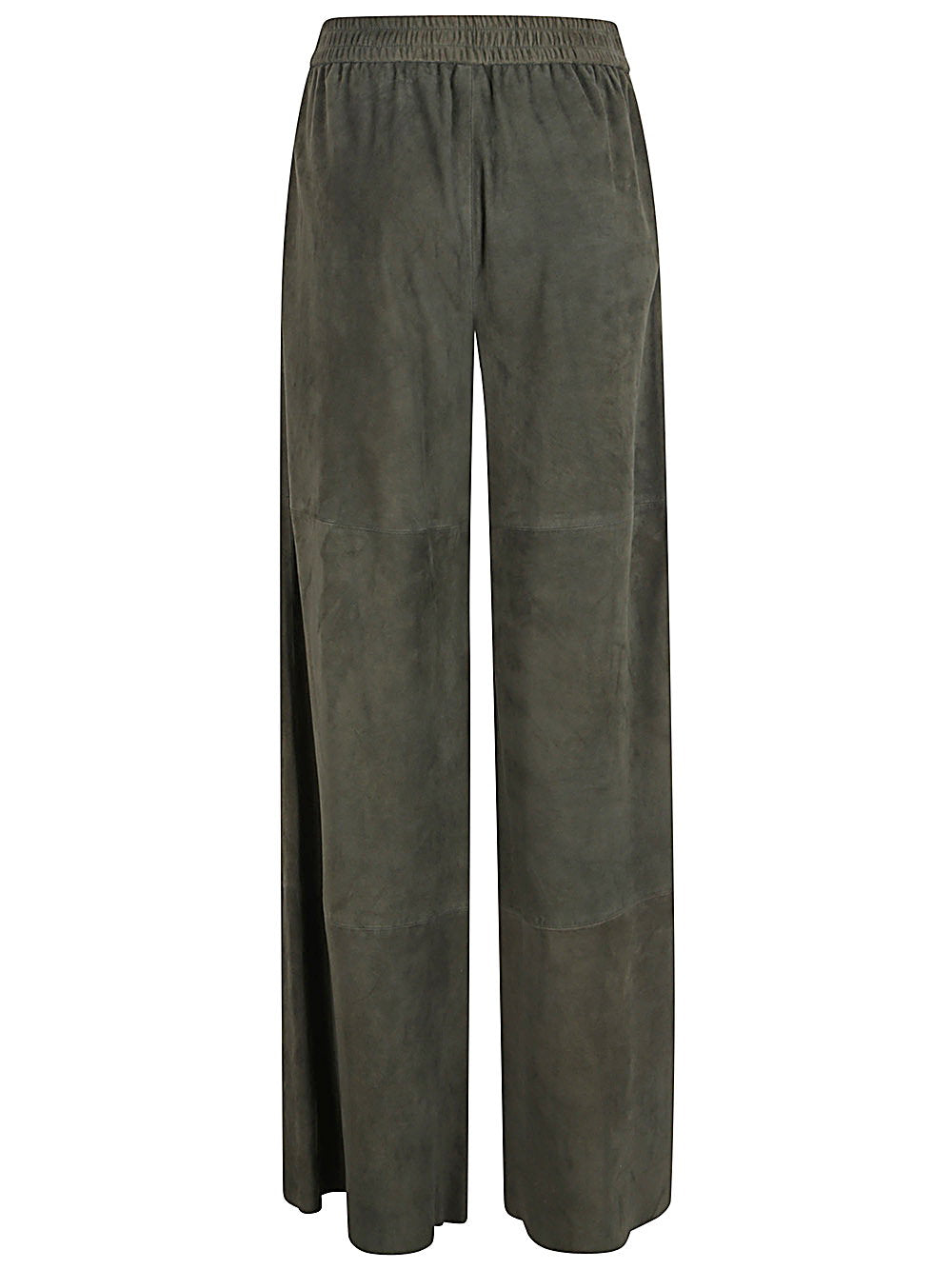 Via Masini 80 Suede leather trousers – LEATHER 100% - view 2