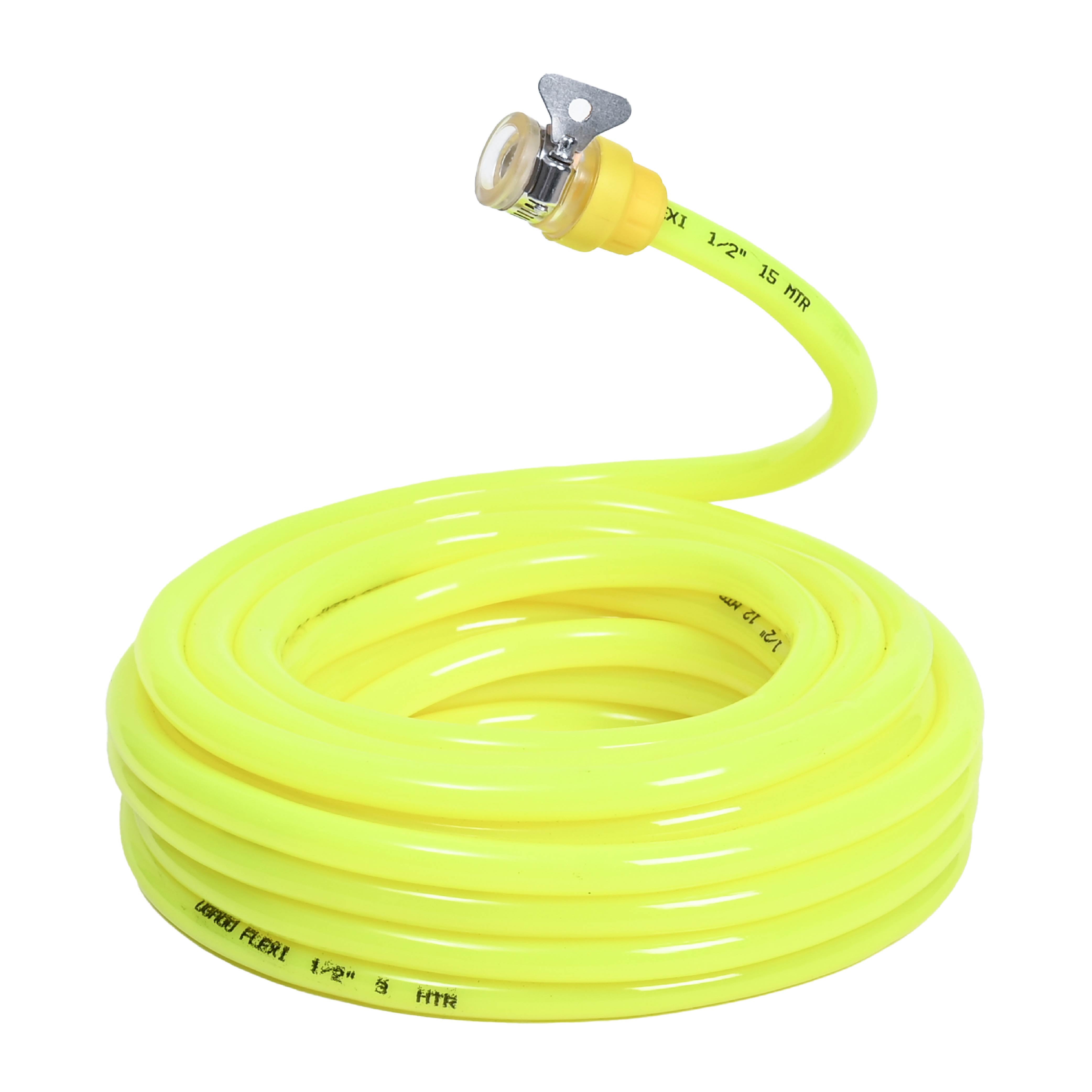 Ugaoo Flexi PVC Pipe 15 Meter with Leak Proof Adapter