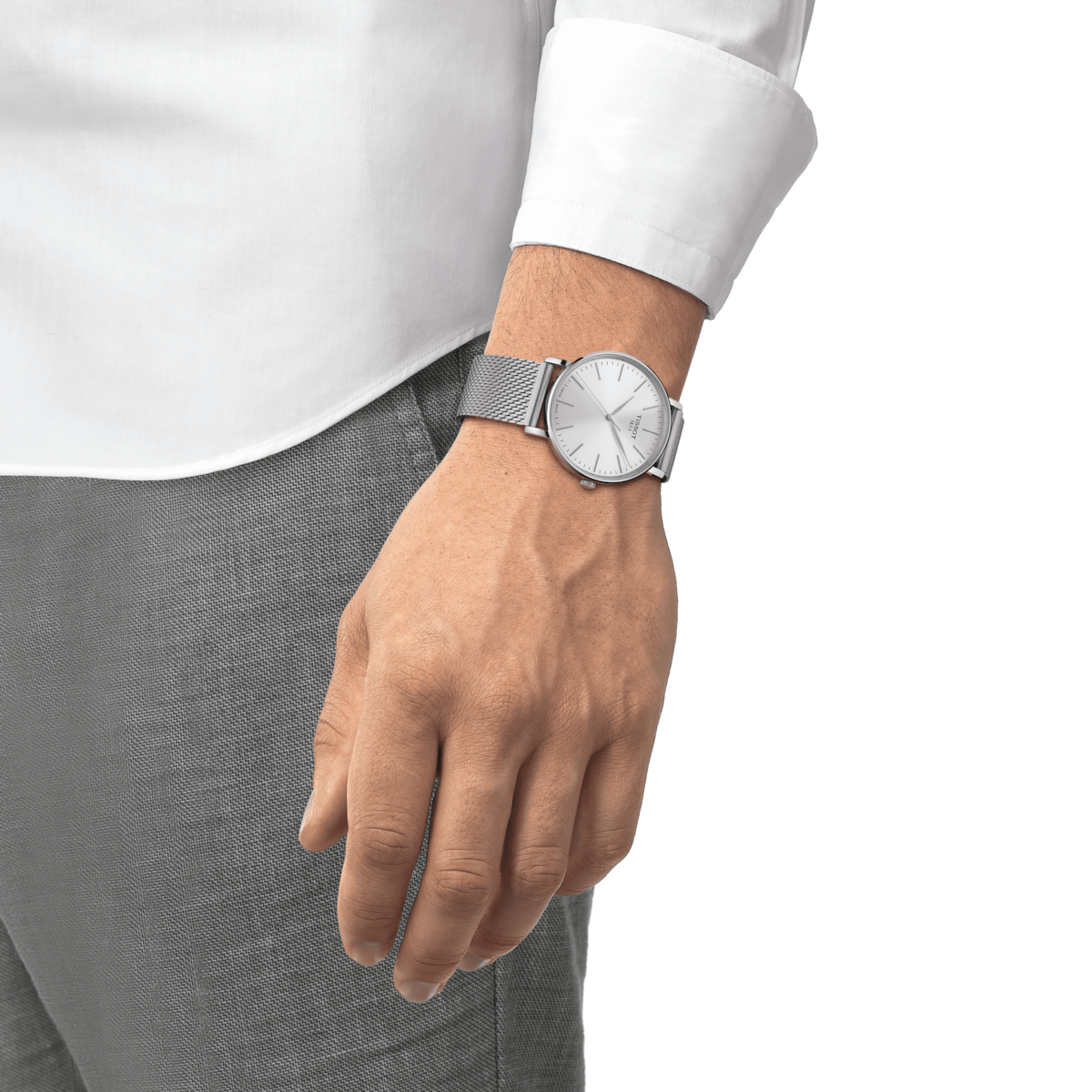 Tissot T-Classic White Dial Men 40mm - view 2