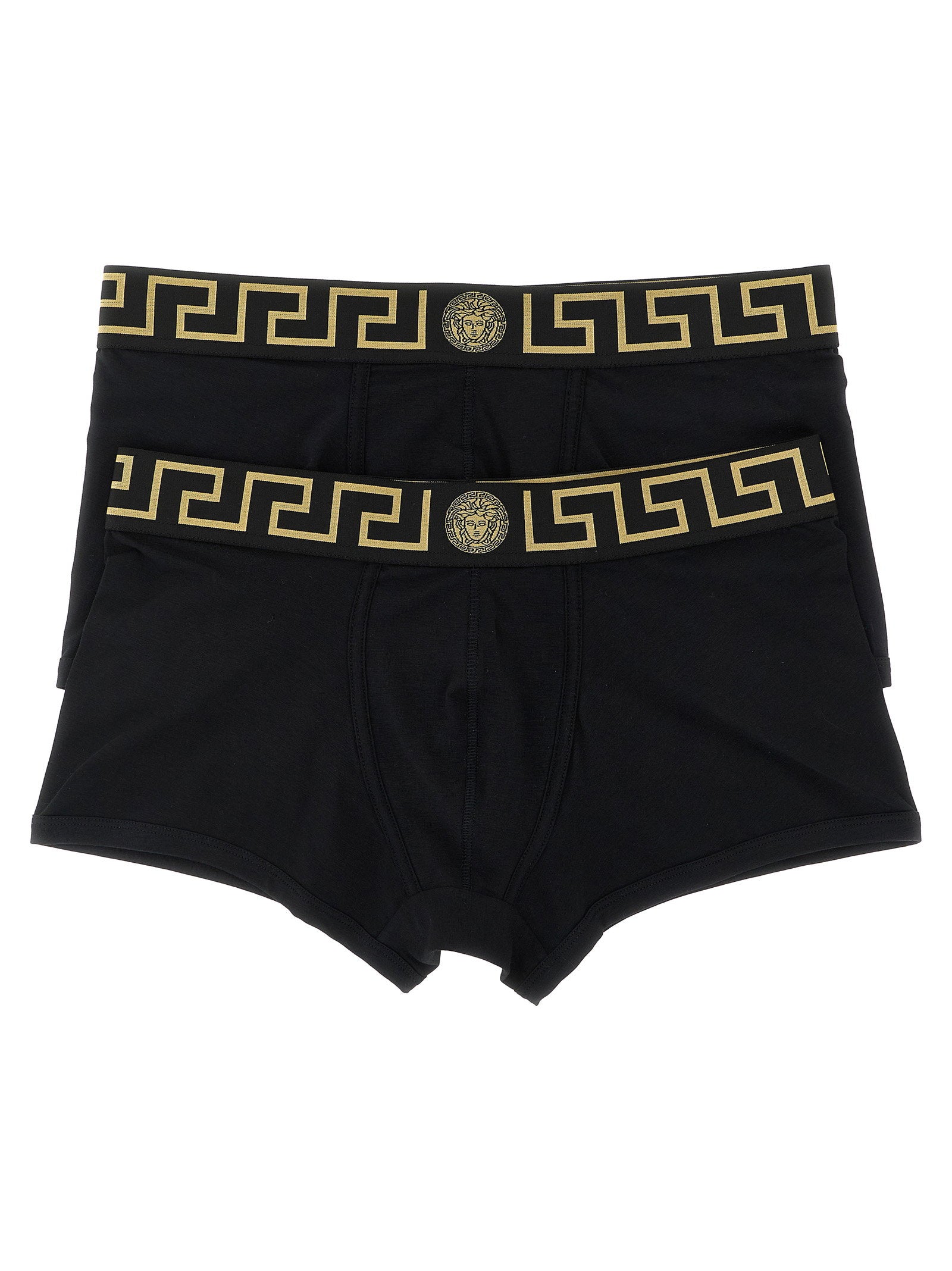 Versace 2-pack Boxer Trunk Greca Pattern – 94% cotton 6% elastane
