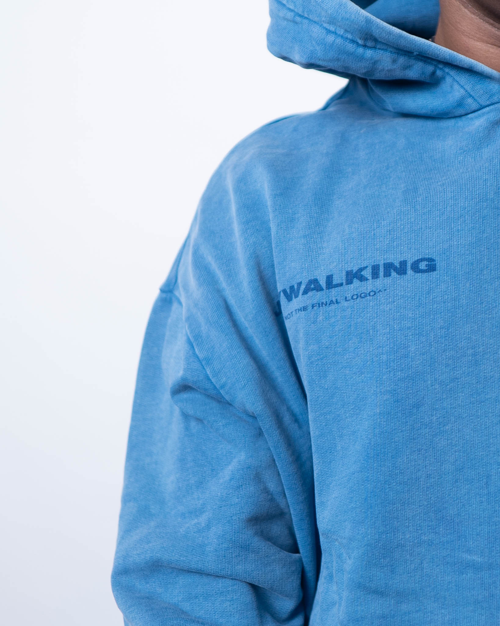 Jaywalking Blue Wash Hoodie - view 2