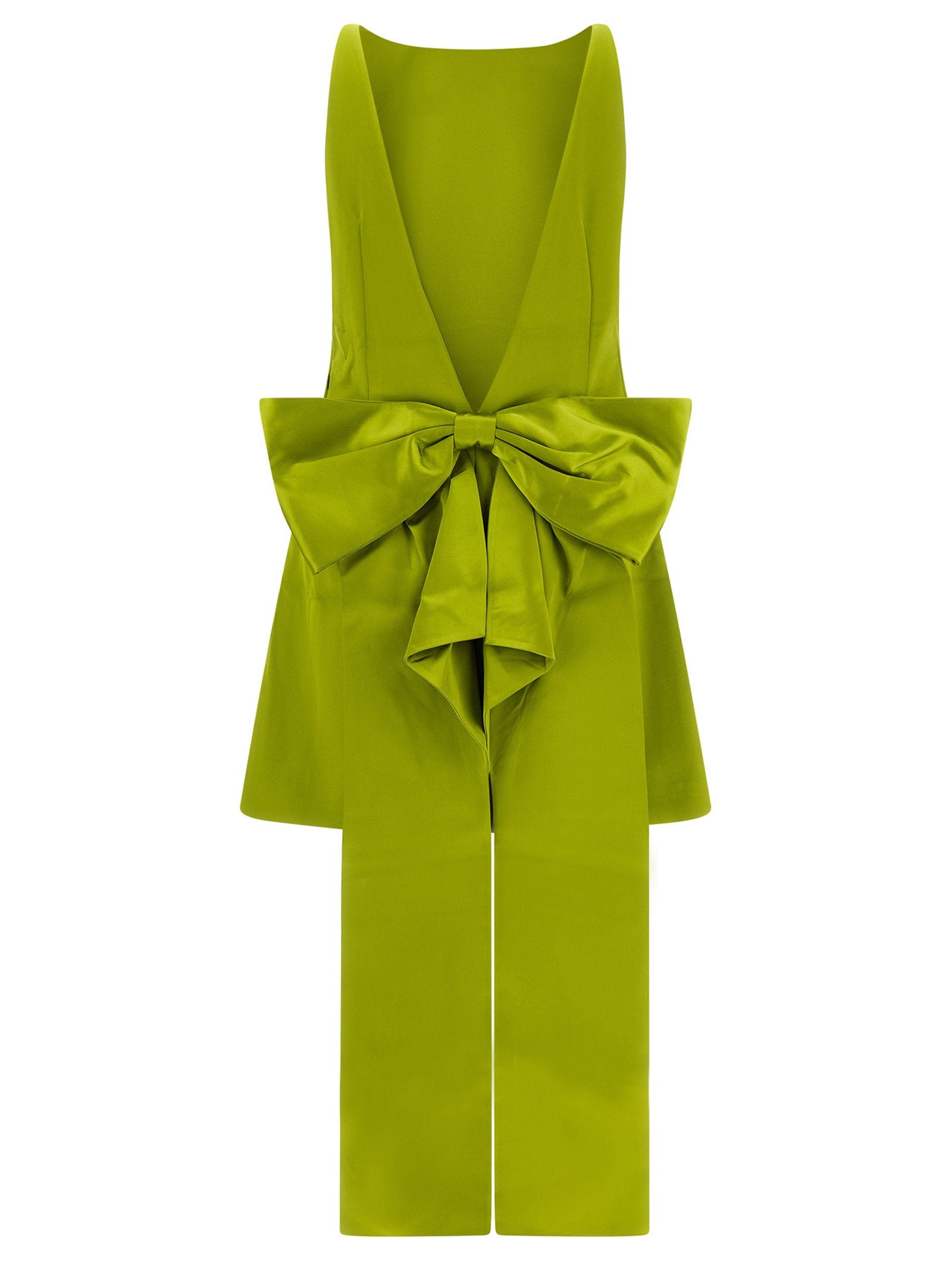 Self-Portrait Maxi Bow Dress – 100% polyester - view 2