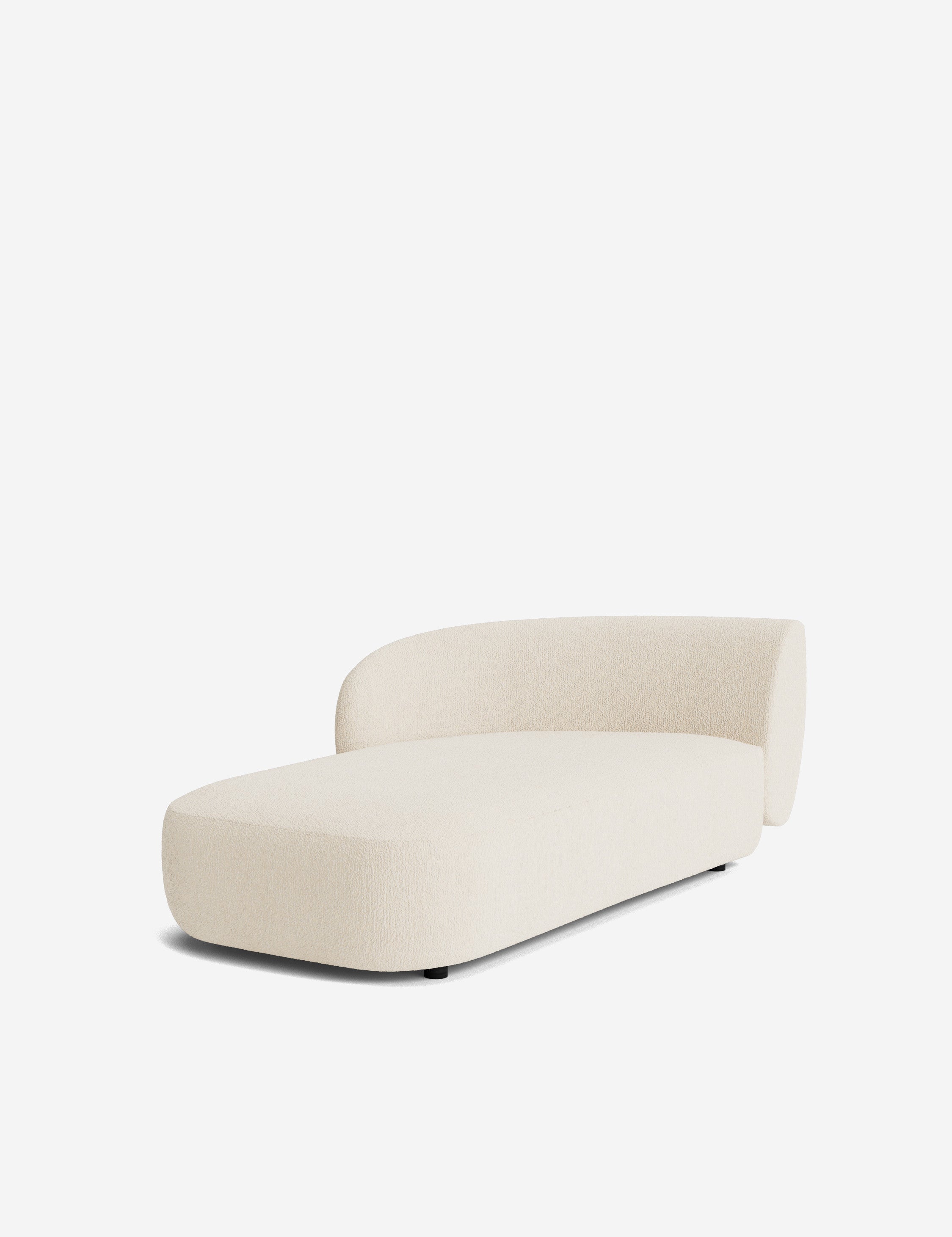 Lulu and Georgia Claret Modular Left Chaise - view 140