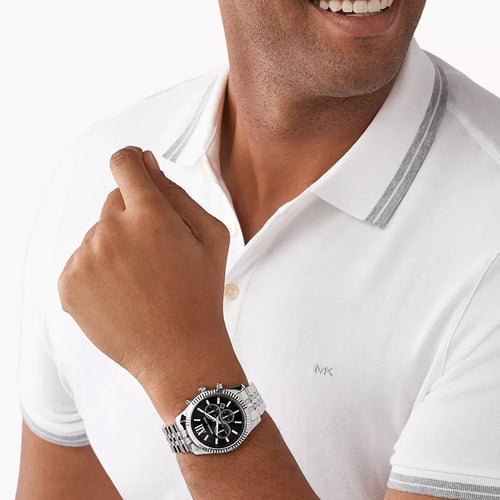 Michael Kors Lexington Black Dial Men 44mm MK8602 - view 2