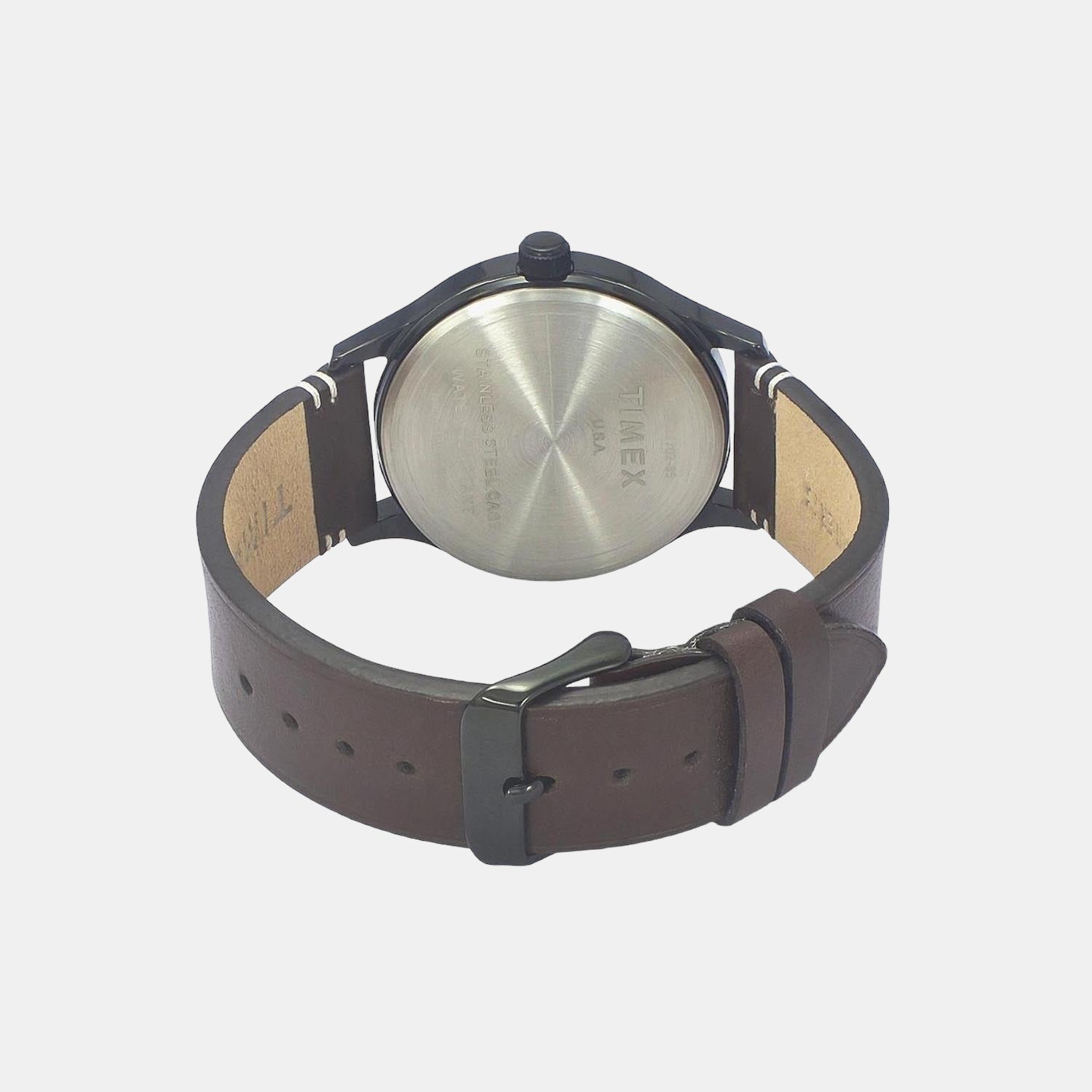 Timex Fashion Men Quartz Beige Dial Analog Leather Watch TWEG19702 - view 2