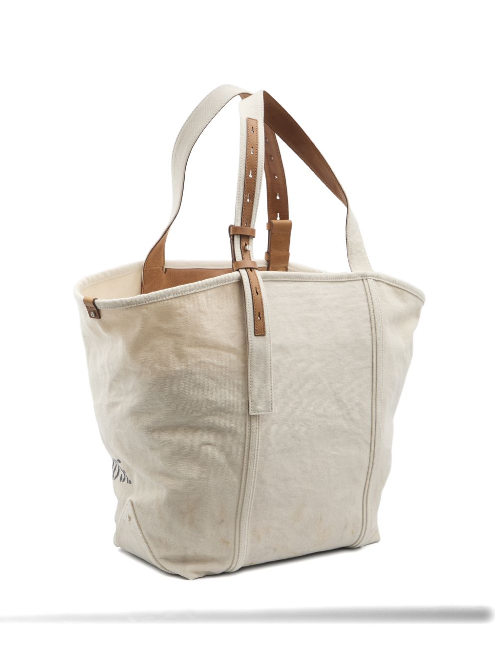 Golden Goose 24.7 Canvas Tote Bag – Calf Leather 100% - view 3